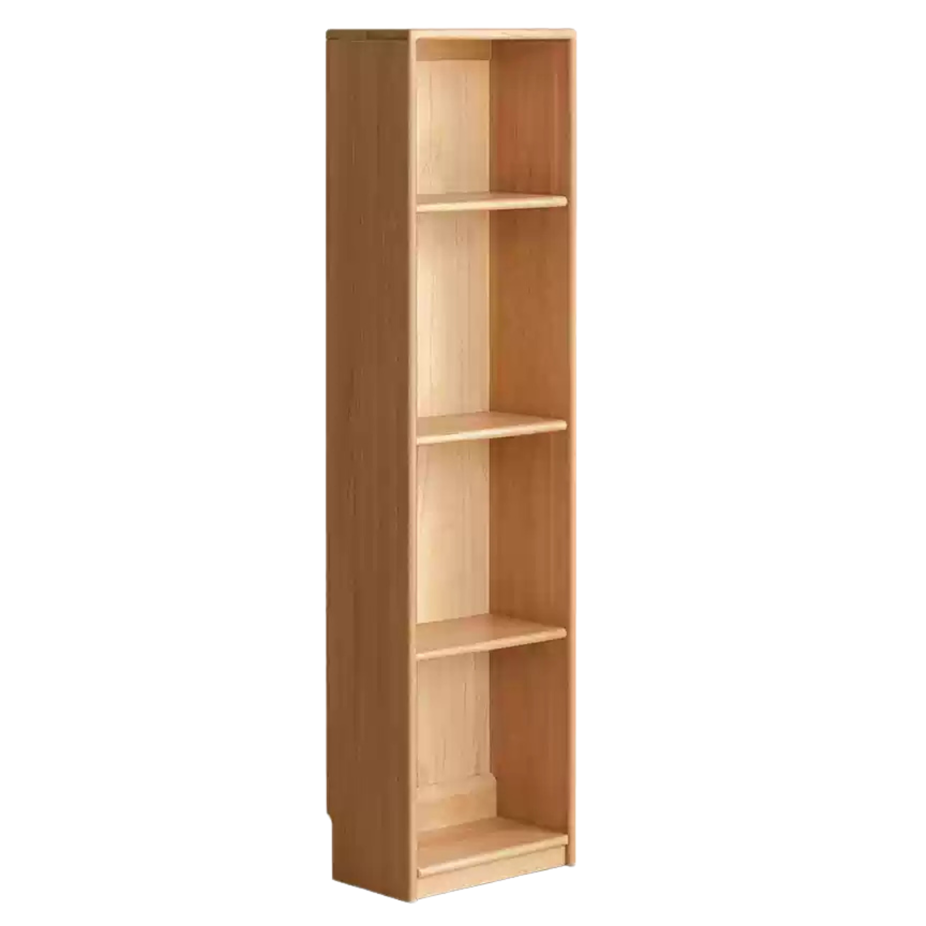 Beech solid wood children's desk bookcase