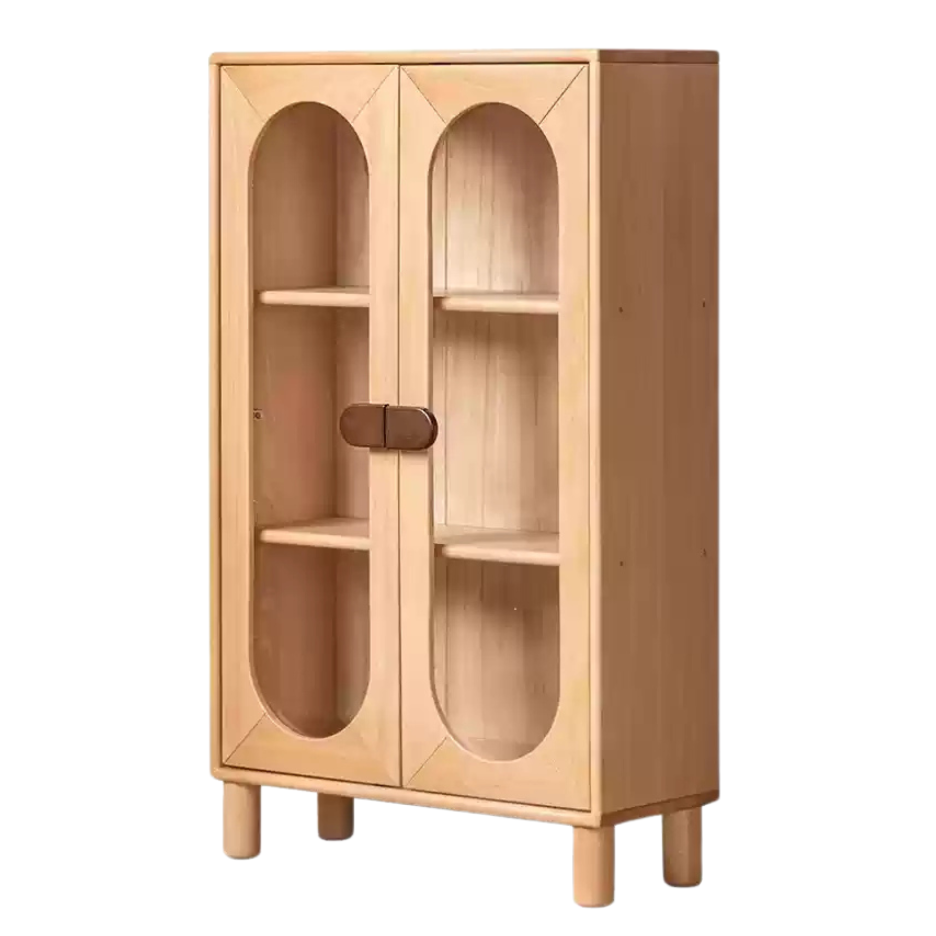 Beech solid wood children's Сombination Bookshelf