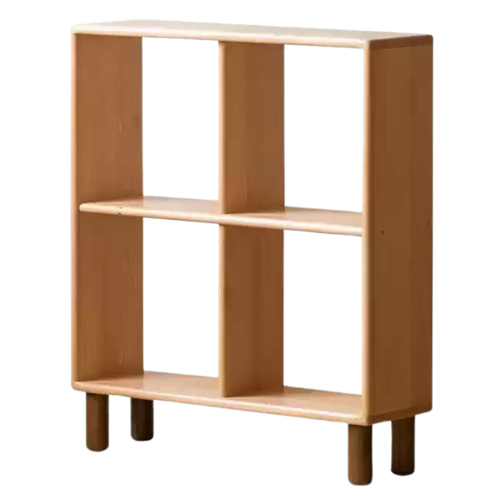 Beech solid wood multi-layer combination children's bookcase