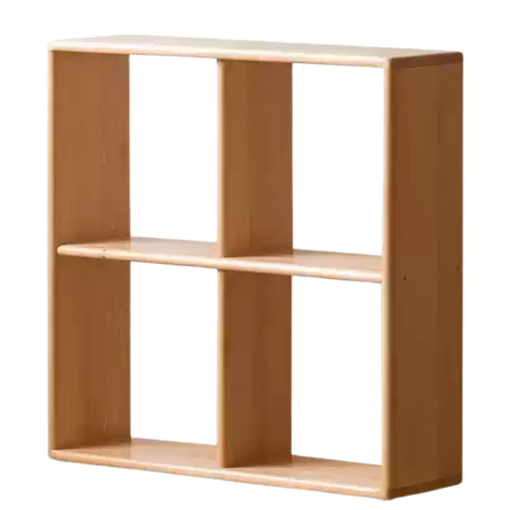 Beech solid wood multi-layer combination children's bookcase