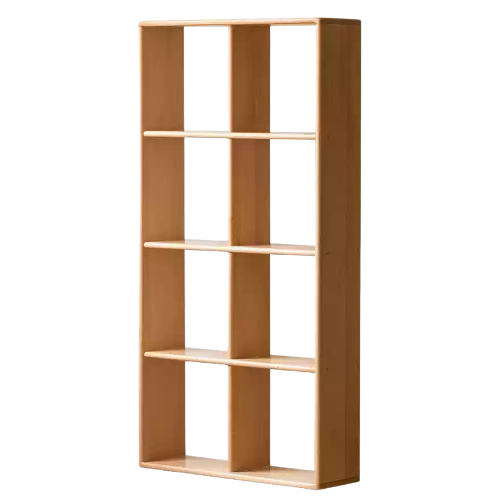 Beech solid wood multi-layer combination children's bookcase