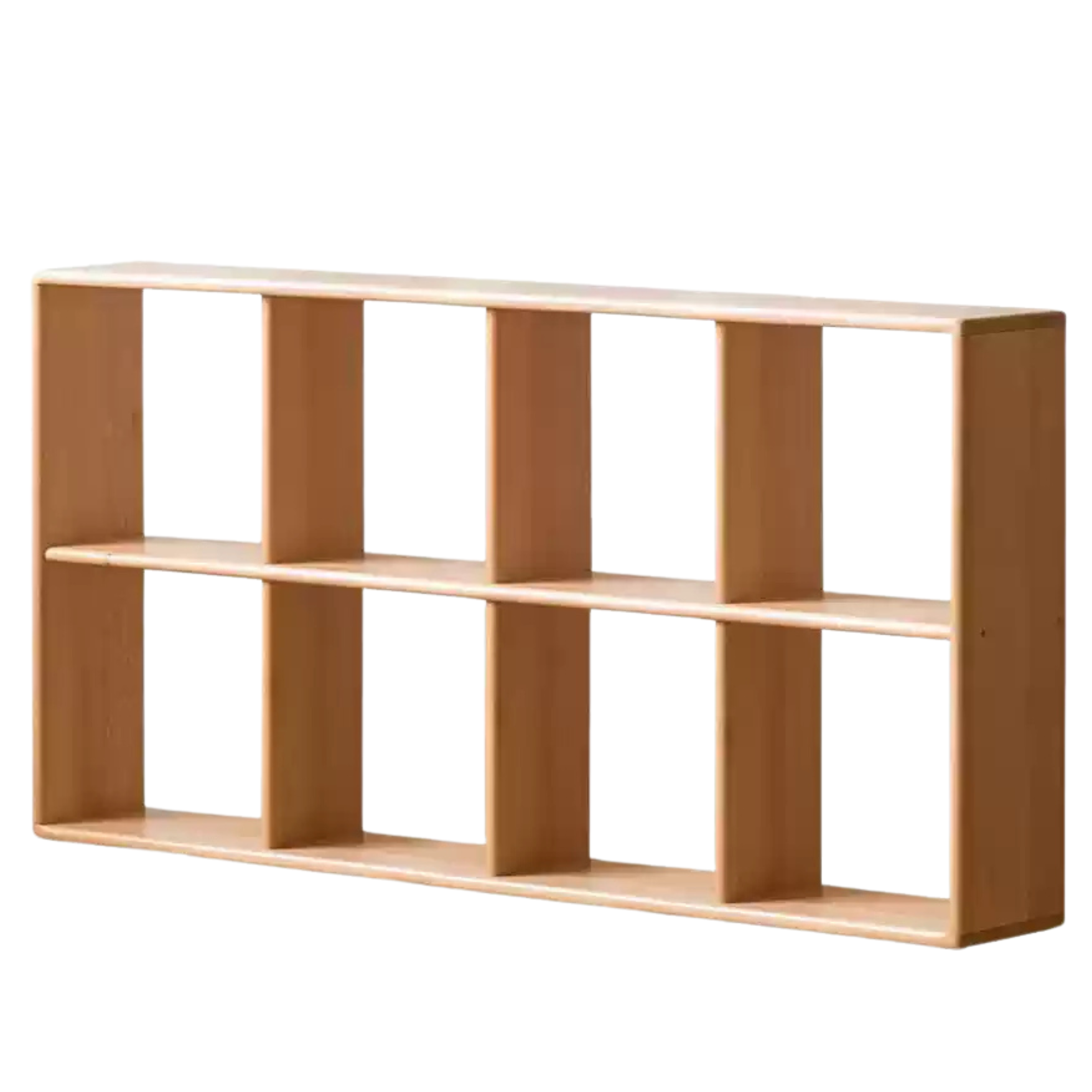 Beech solid wood multi-layer combination children's bookcase