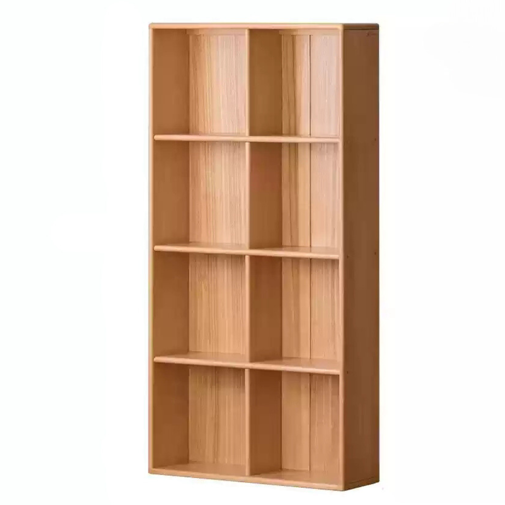 Beech solid wood children's bookcase