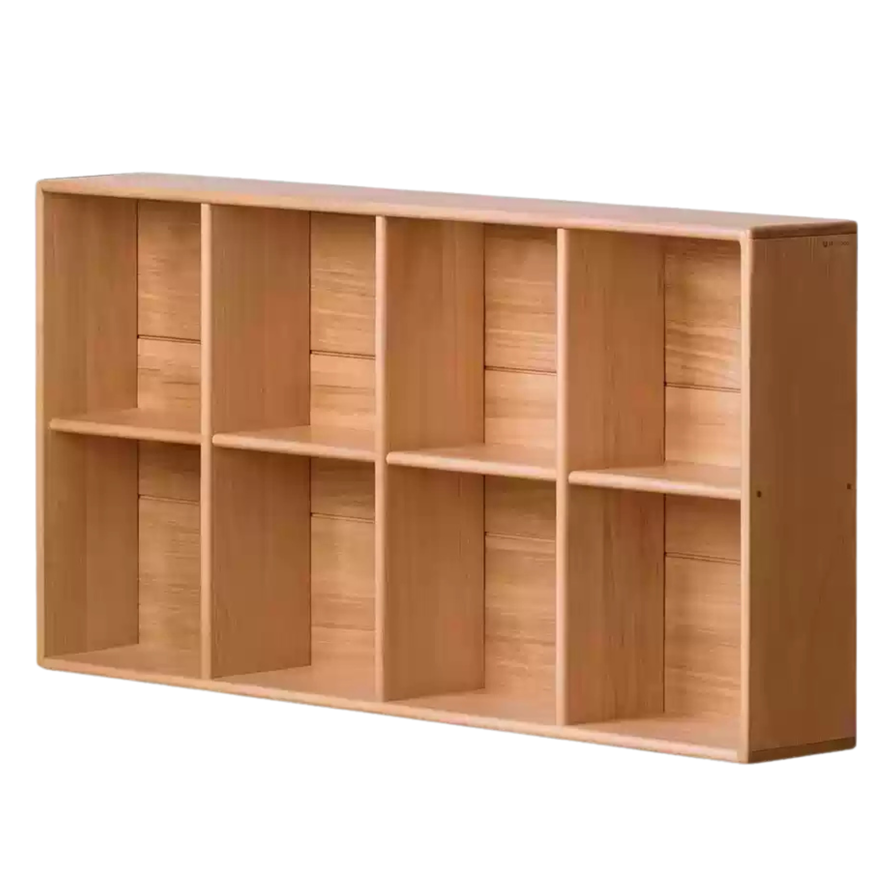 Beech solid wood children's bookcase