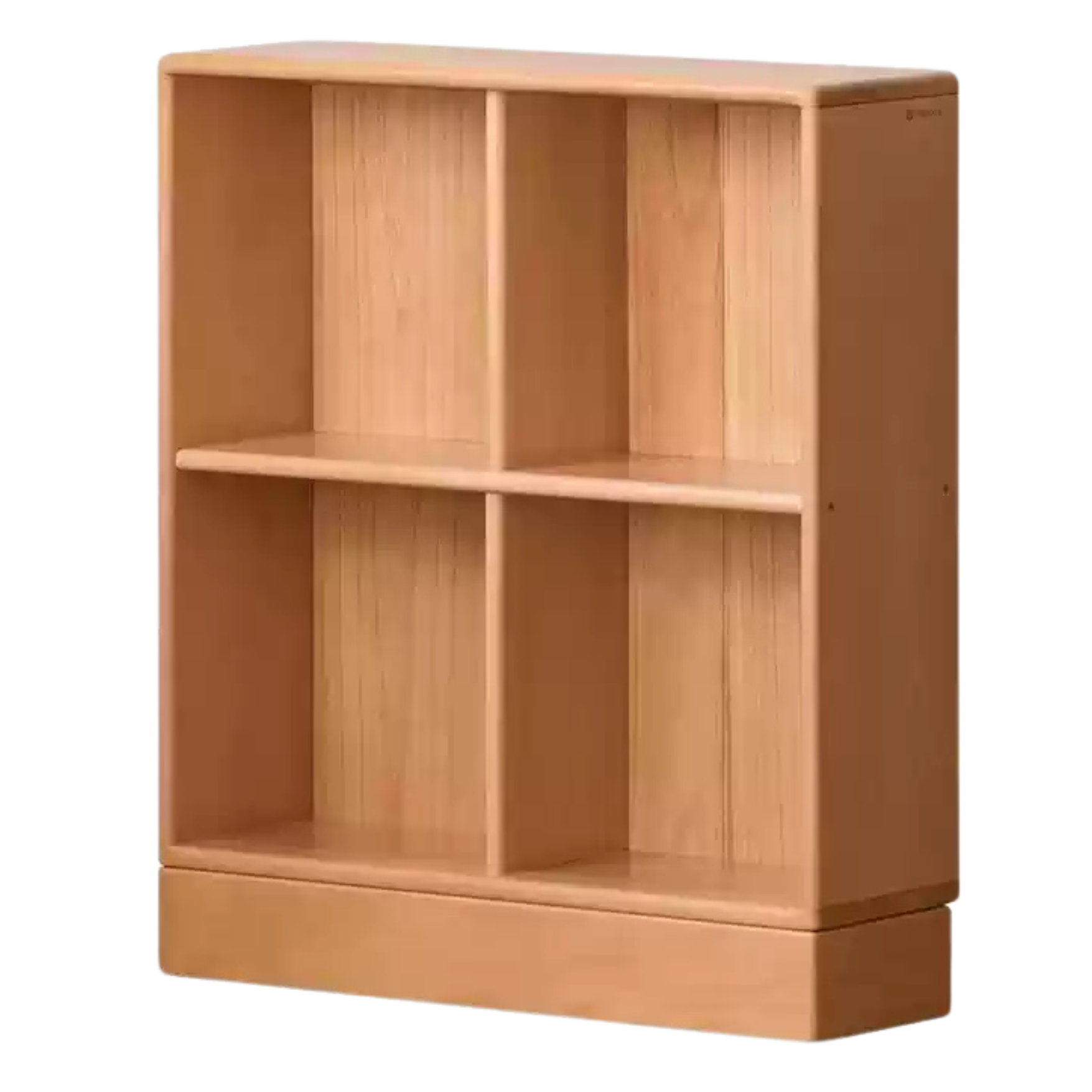 Beech solid wood children's bookcase