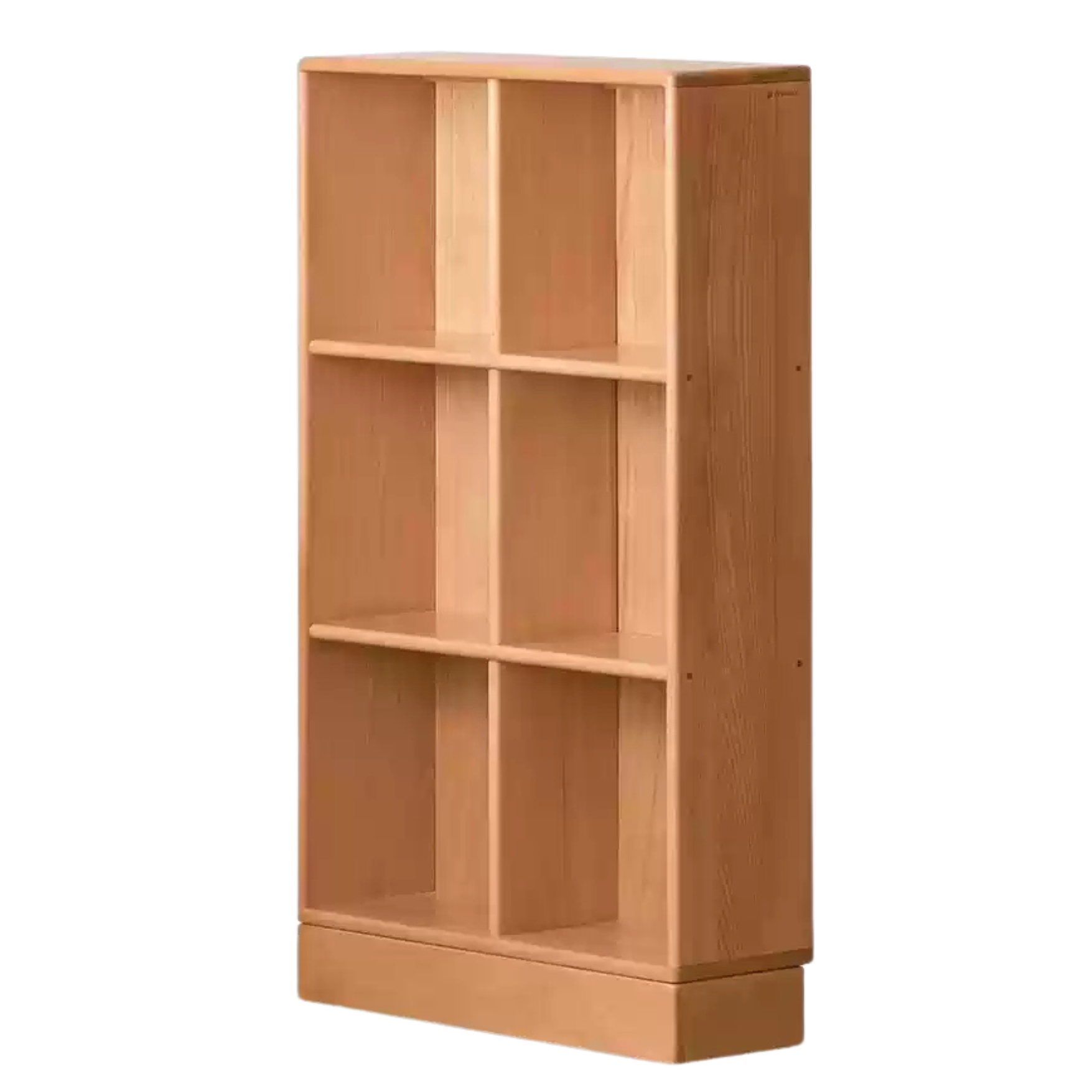 Beech solid wood children's bookcase