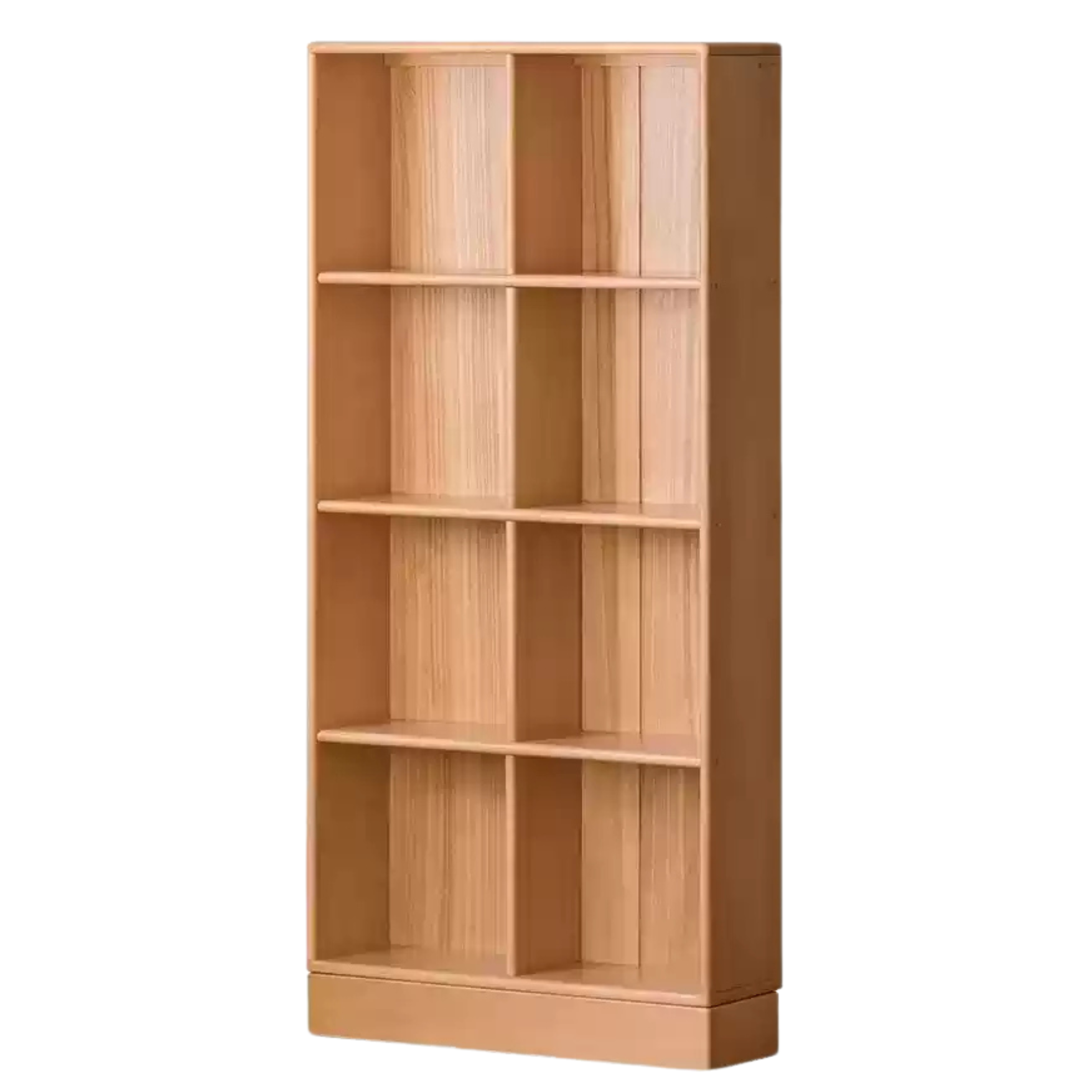 Beech solid wood children's bookcase