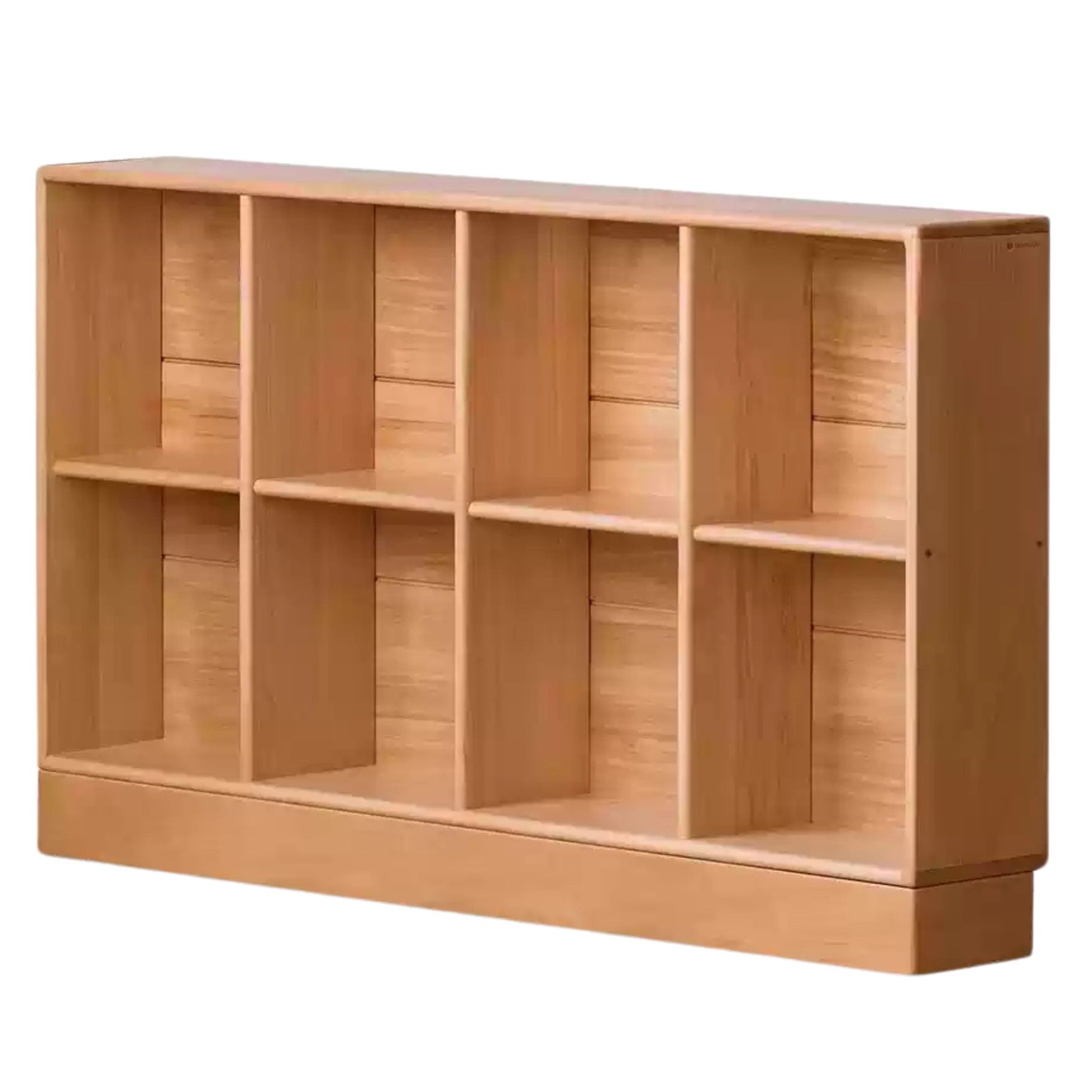 Beech solid wood children's bookcase