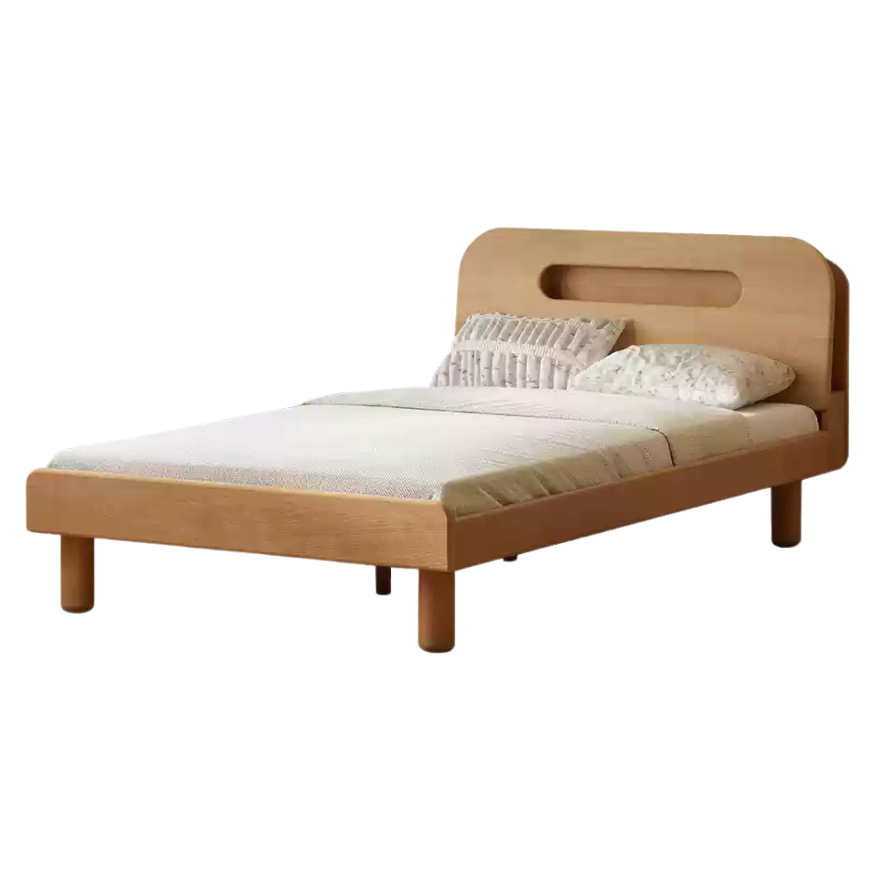 Beech Solid Wood Children's Storage Bed