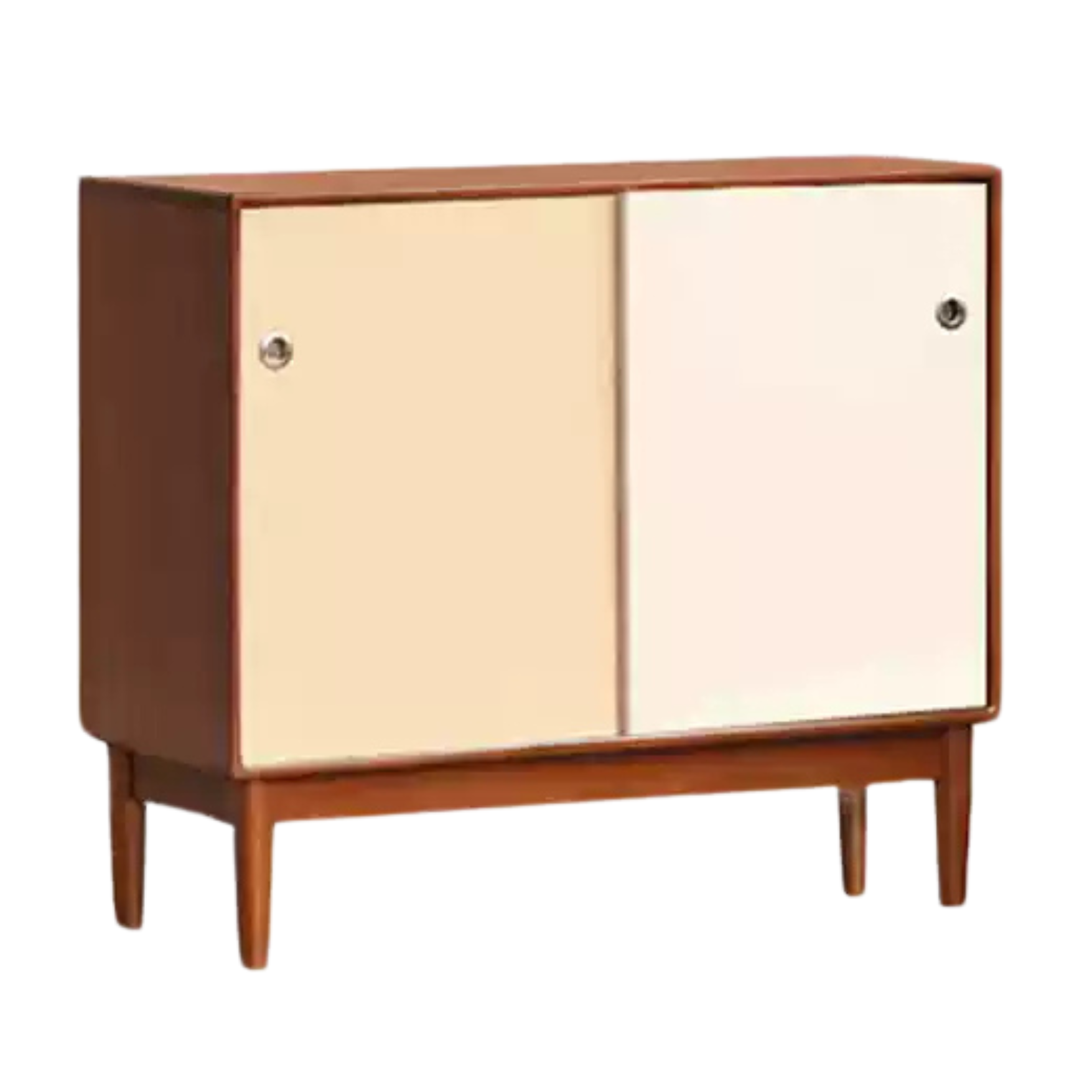 Poplar Solid Wood Retro Sideboard