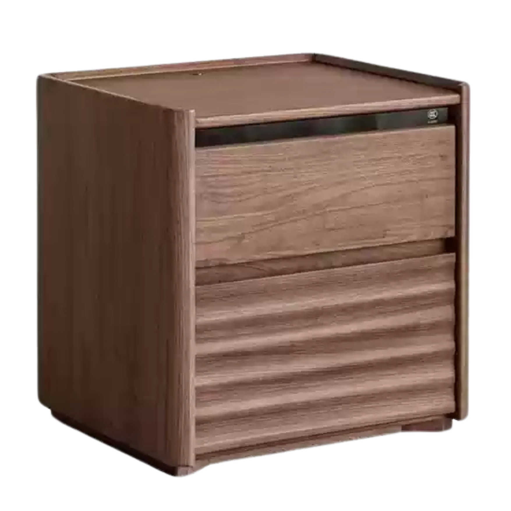 Black Walnut Solid Wood Simple Nightstand