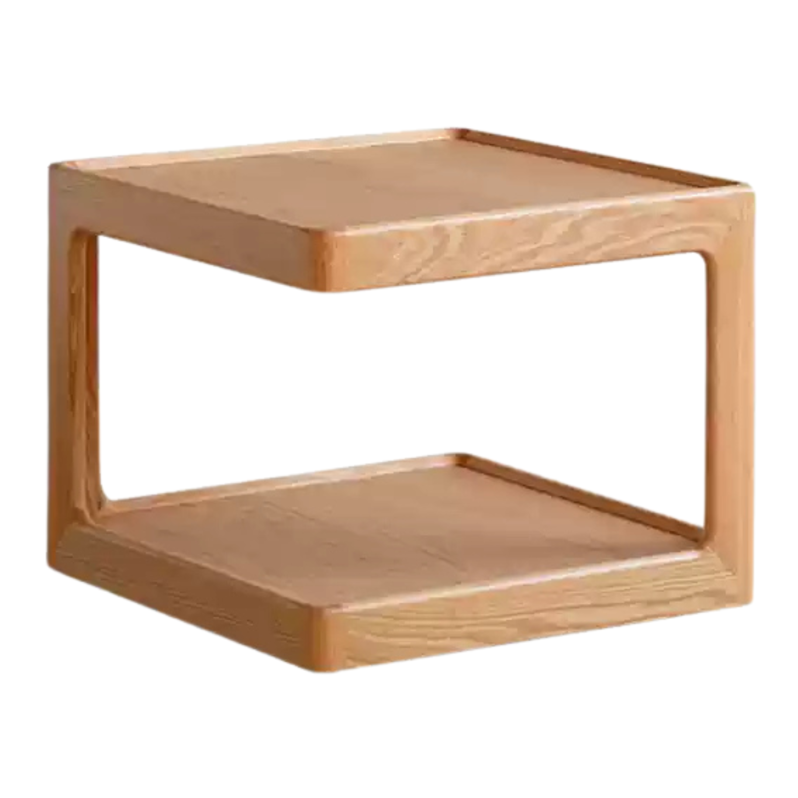 Oak Solid Wood Square Coffee Table