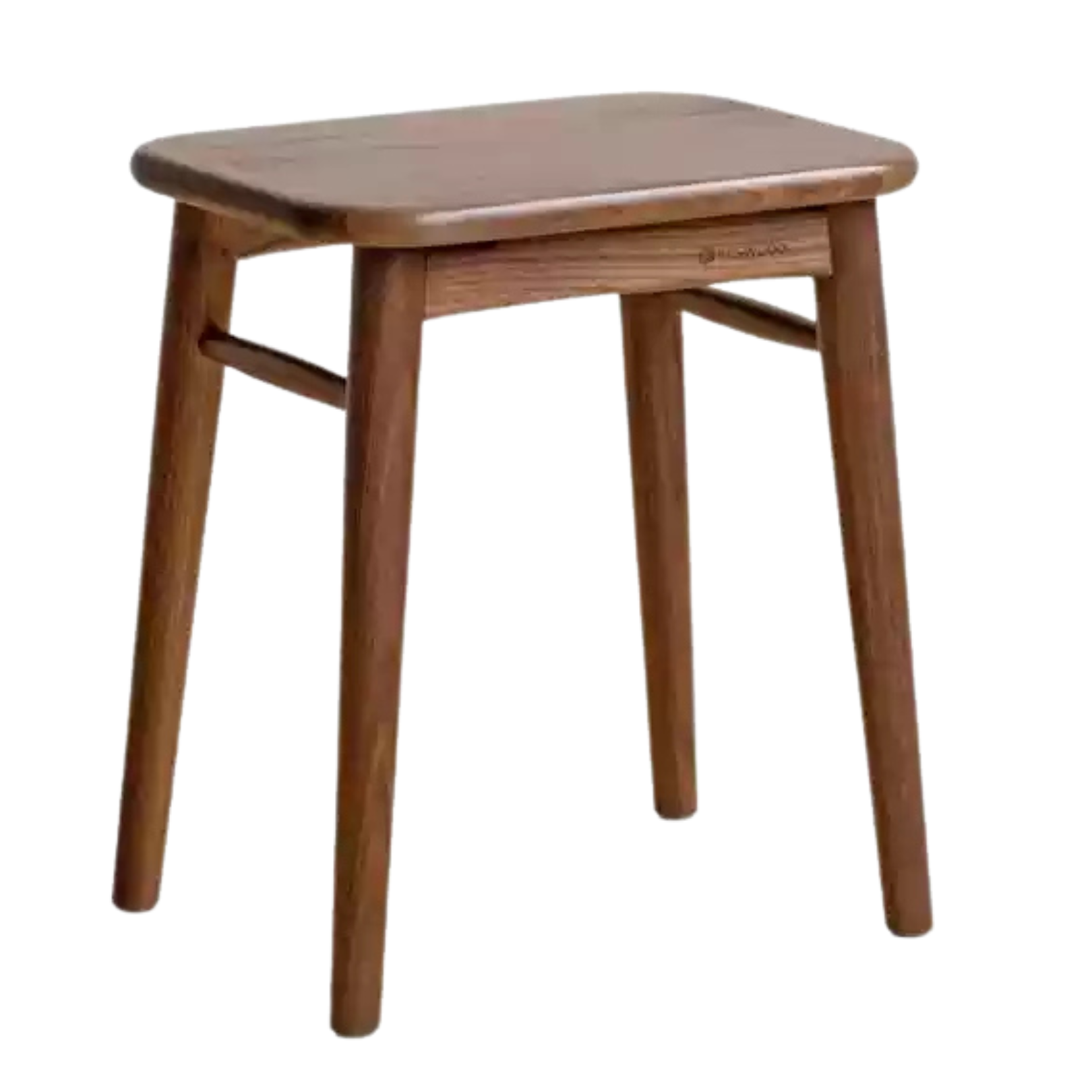 Beech Solid Wood American Retro Soft Makeup Stool