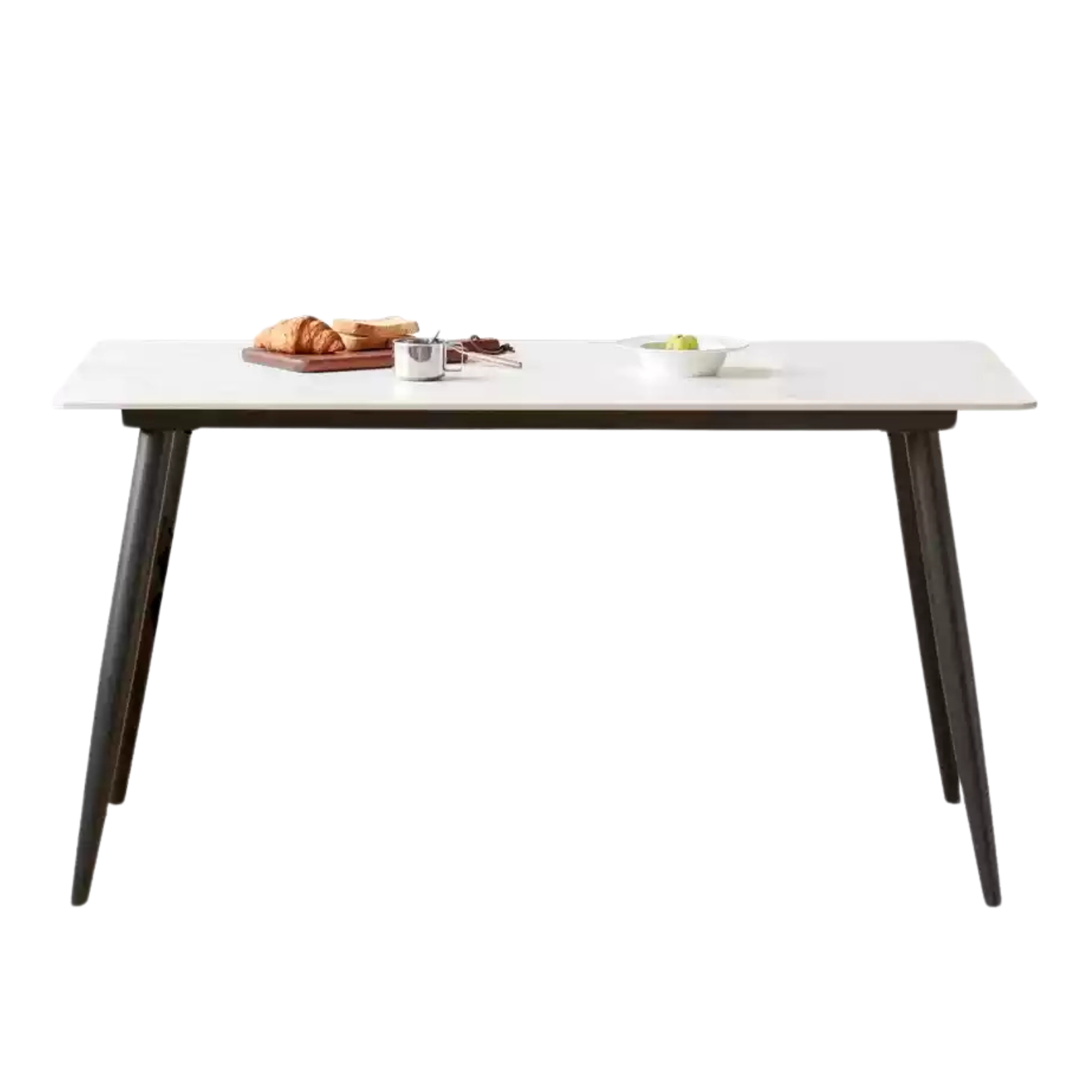 Metal Light Luxury Dining Rock Table