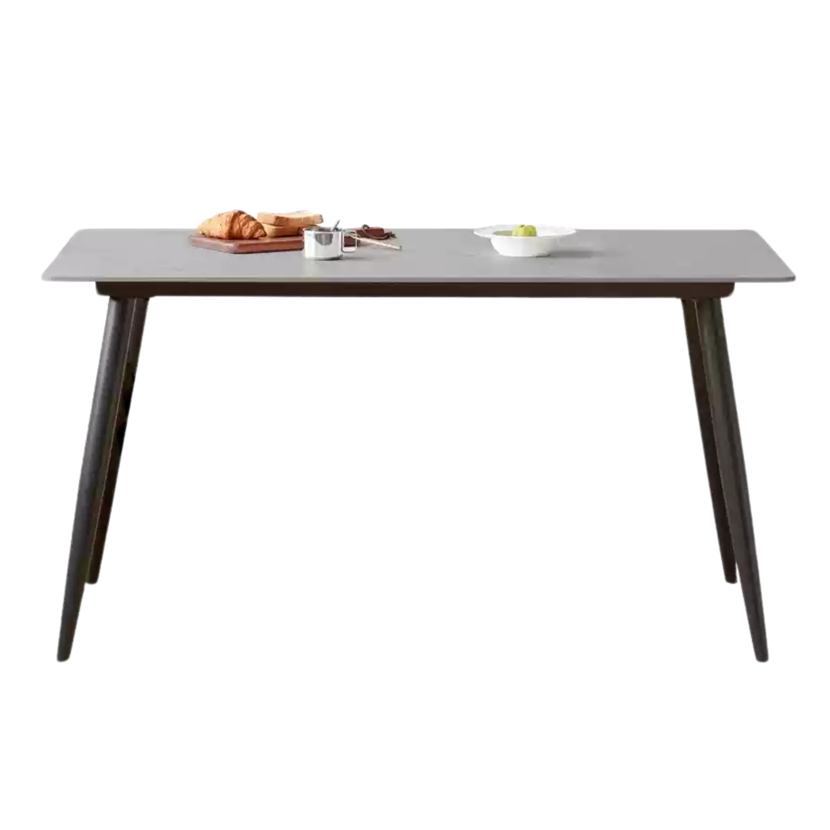 Metal Light Luxury Dining Rock Table