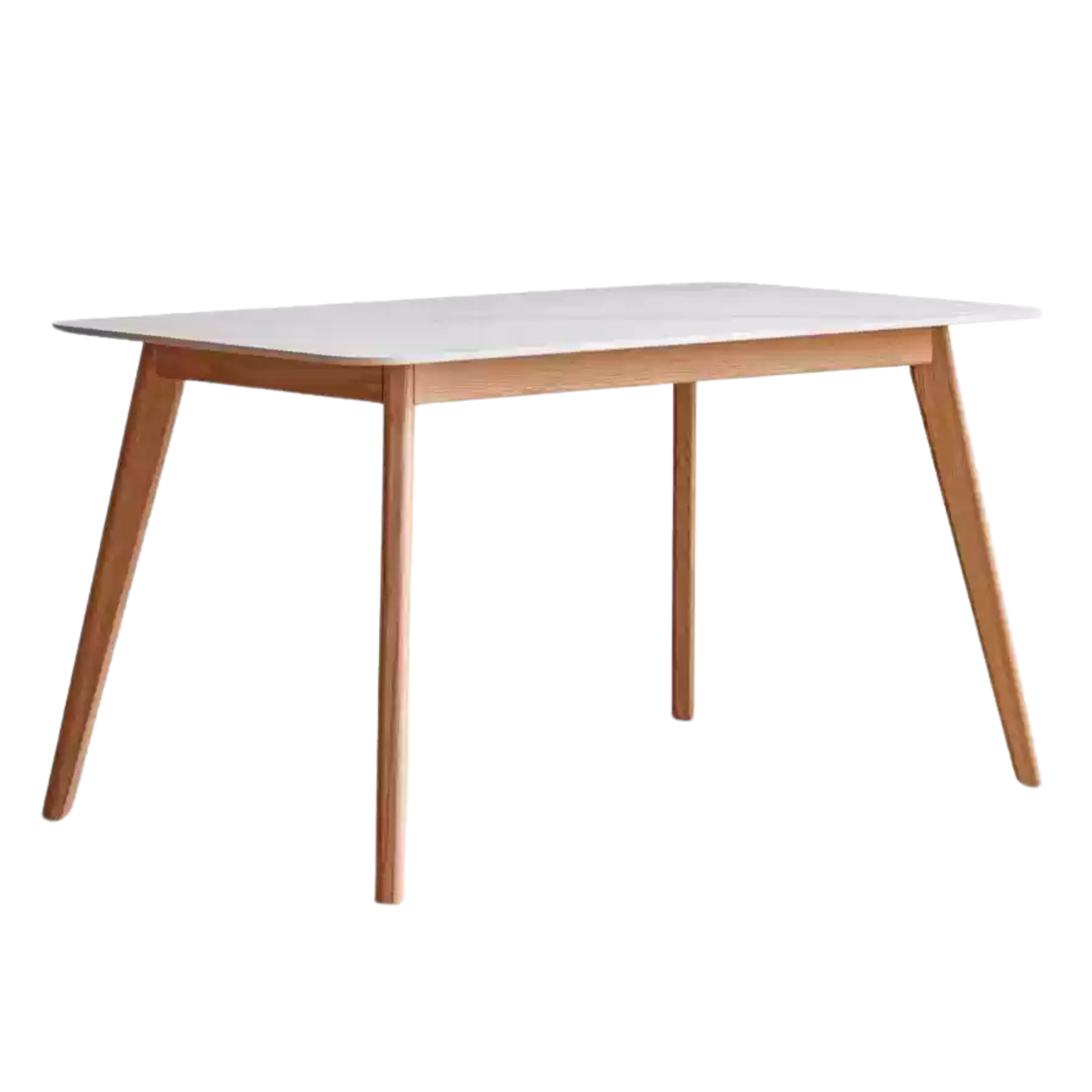 Oak Solid Wood Rock Modern Simple Dining Table