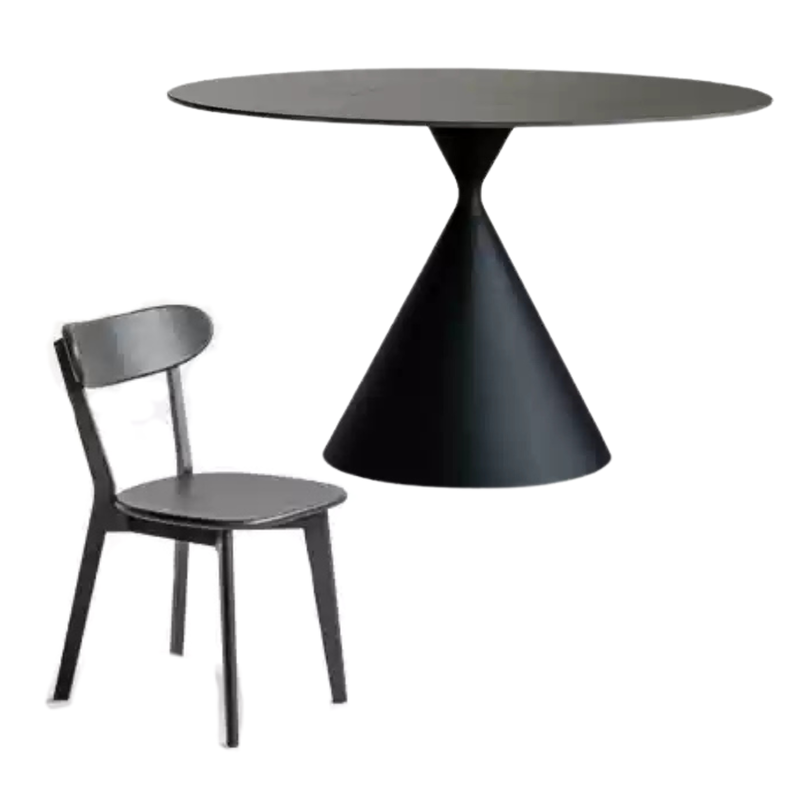 Rock Plate Round Dining Table