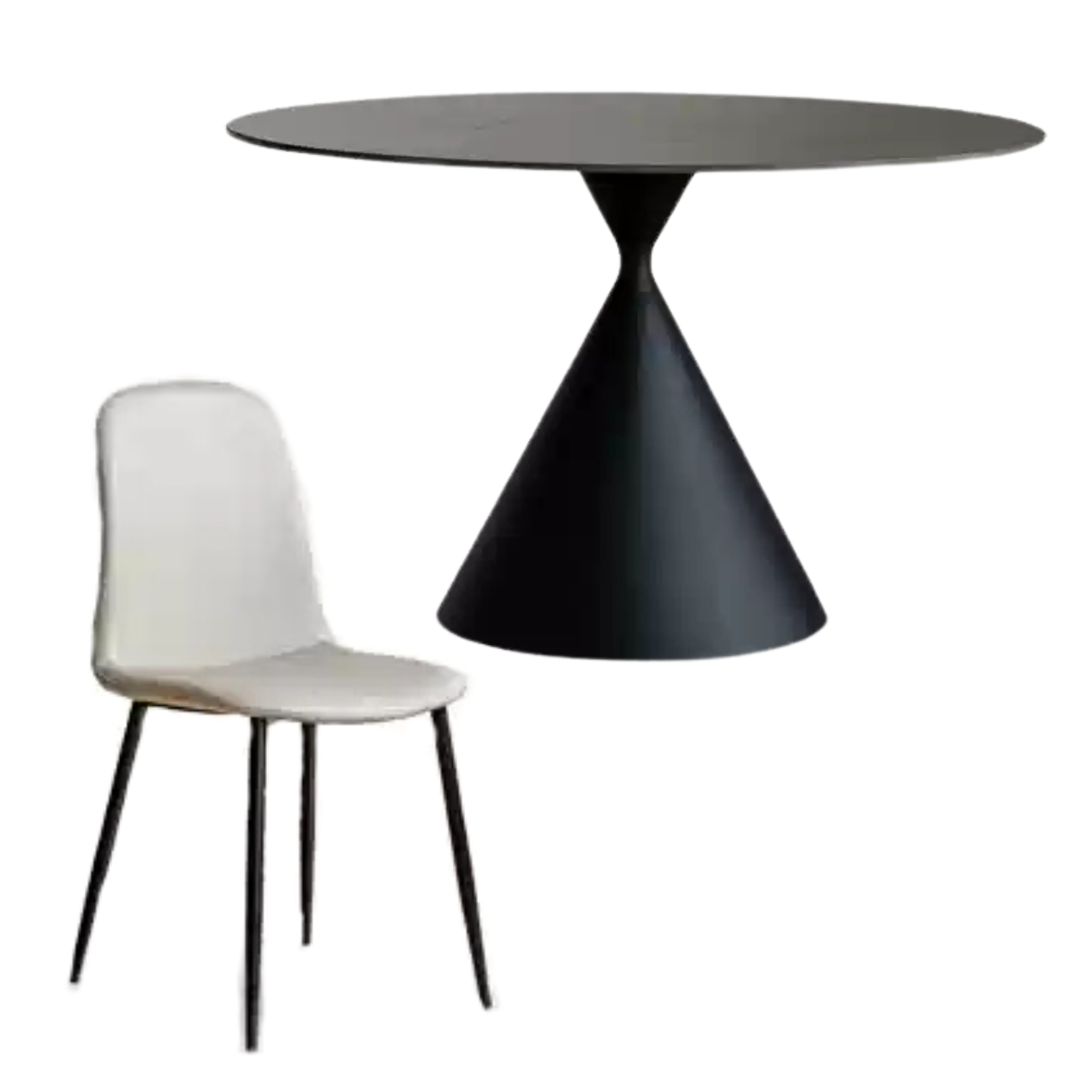 Rock Plate Round Dining Table