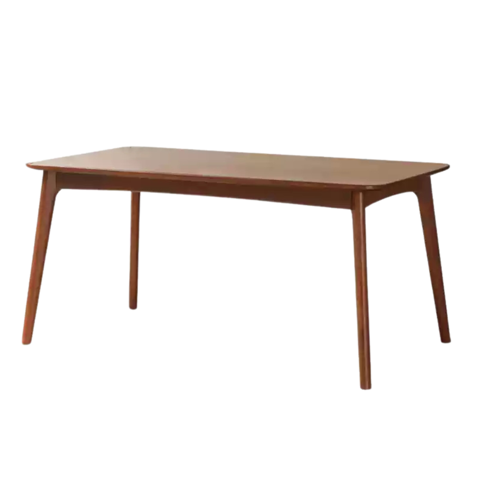 Poplar solid wood retro rectangular dining table