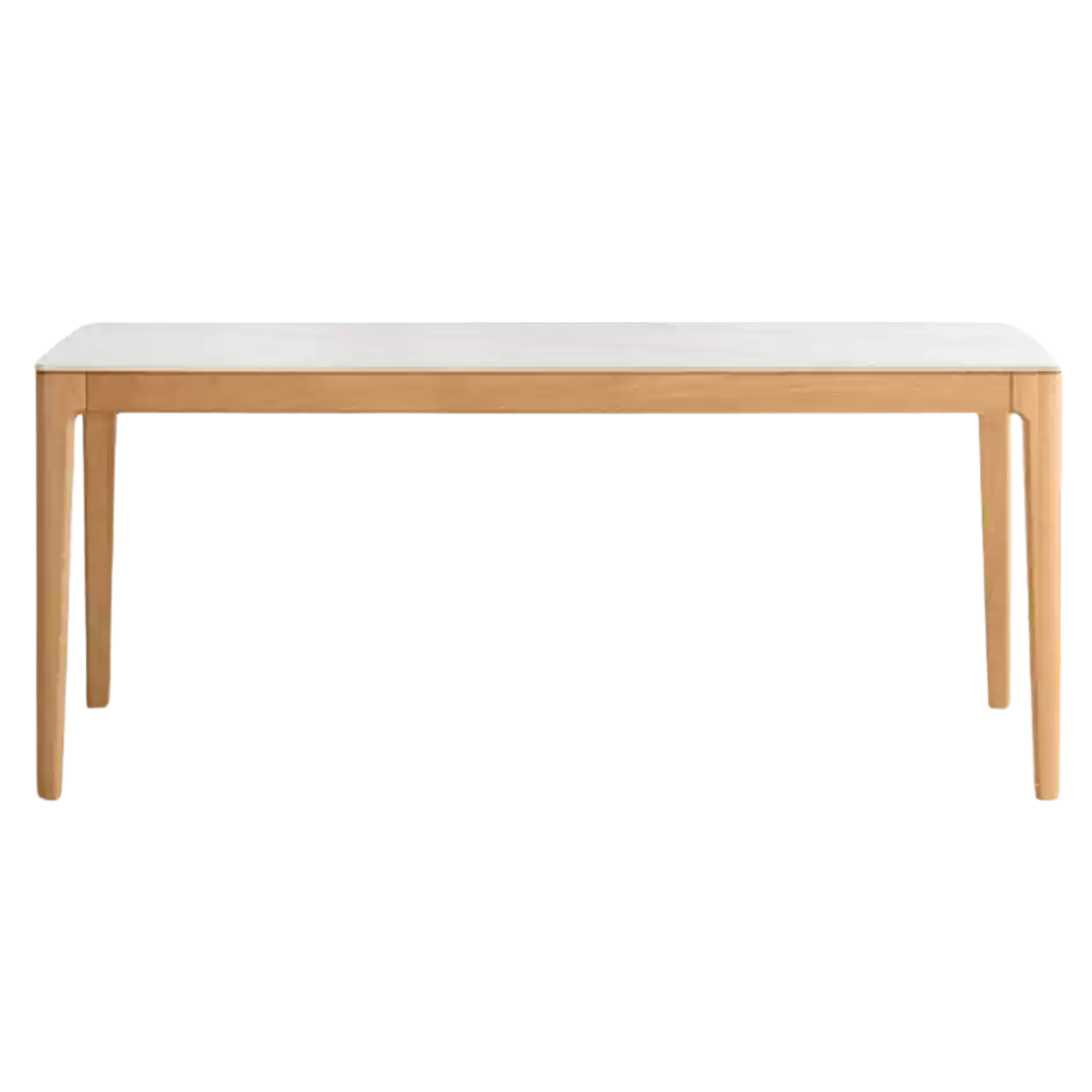 Rubber, Oak solid wood rectangular dining table