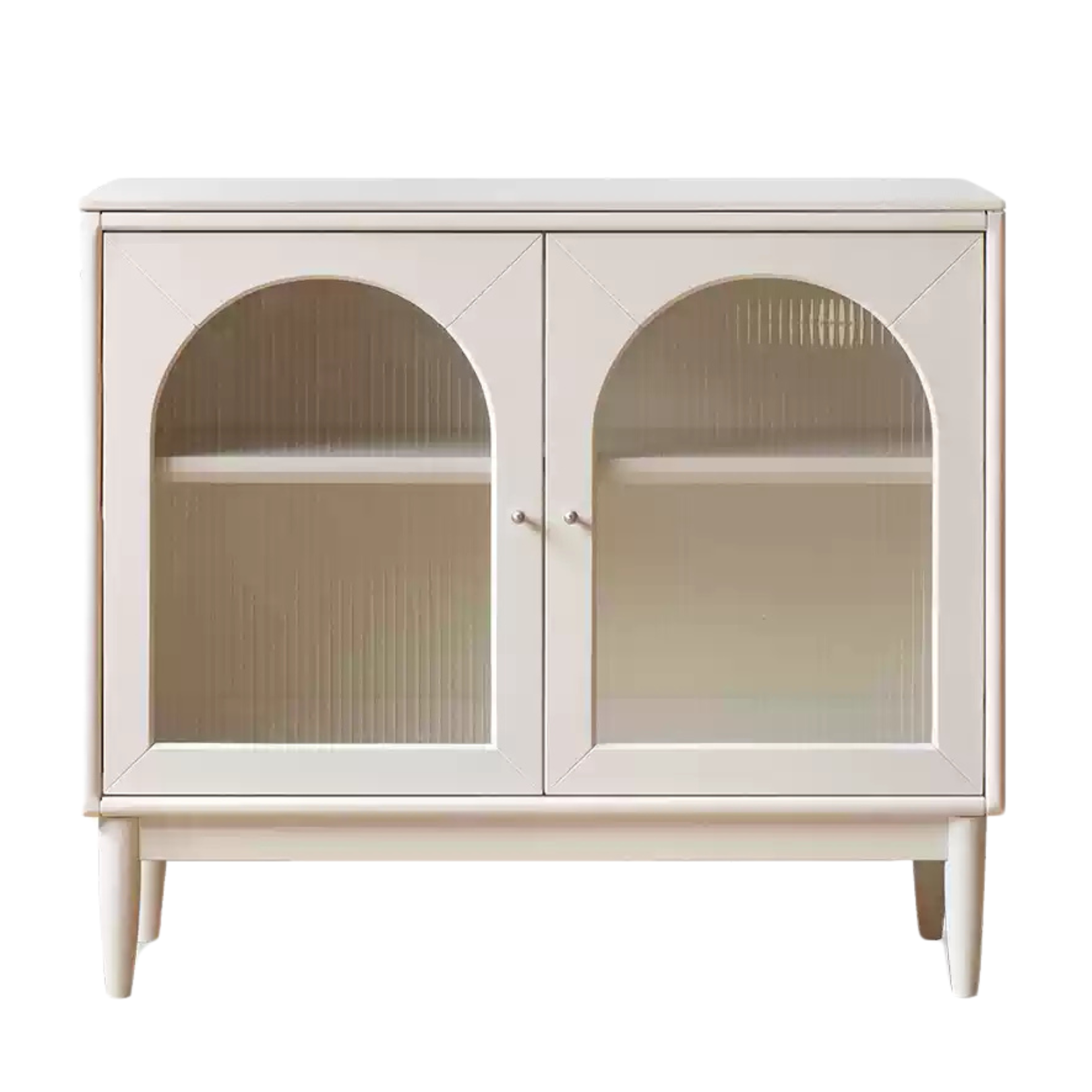 Poplar Solid Wood French Cream Style Sideboard