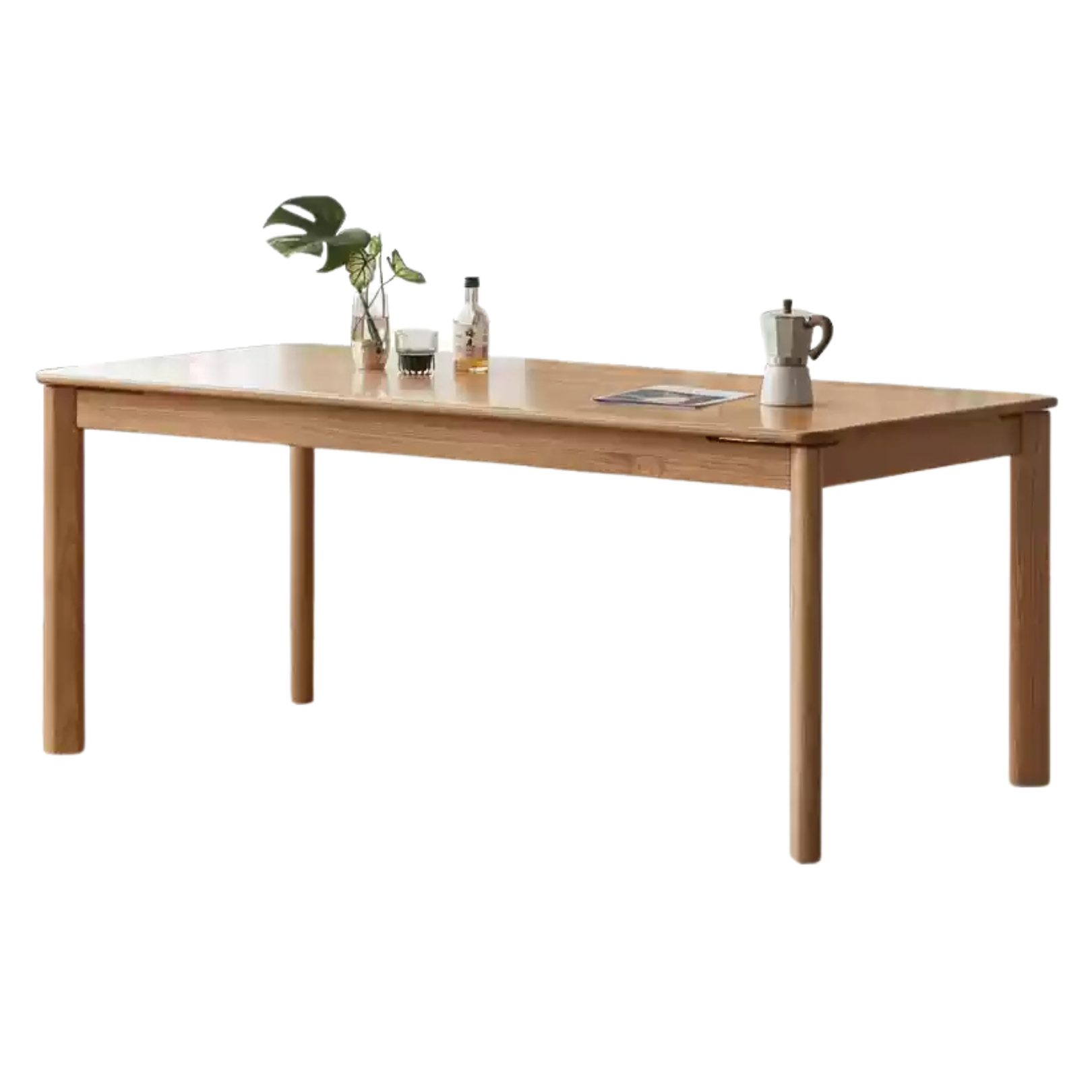 Ash, Oak solid wood long dining table