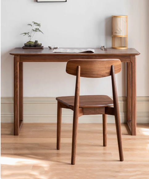 Black Walnut Solid Wood Writing Desk