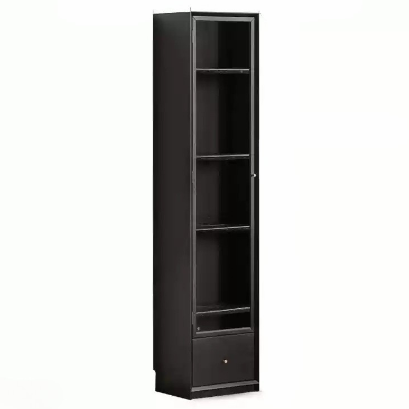 Oak Solid Wood Combination Bookcase Floor Bookshelf