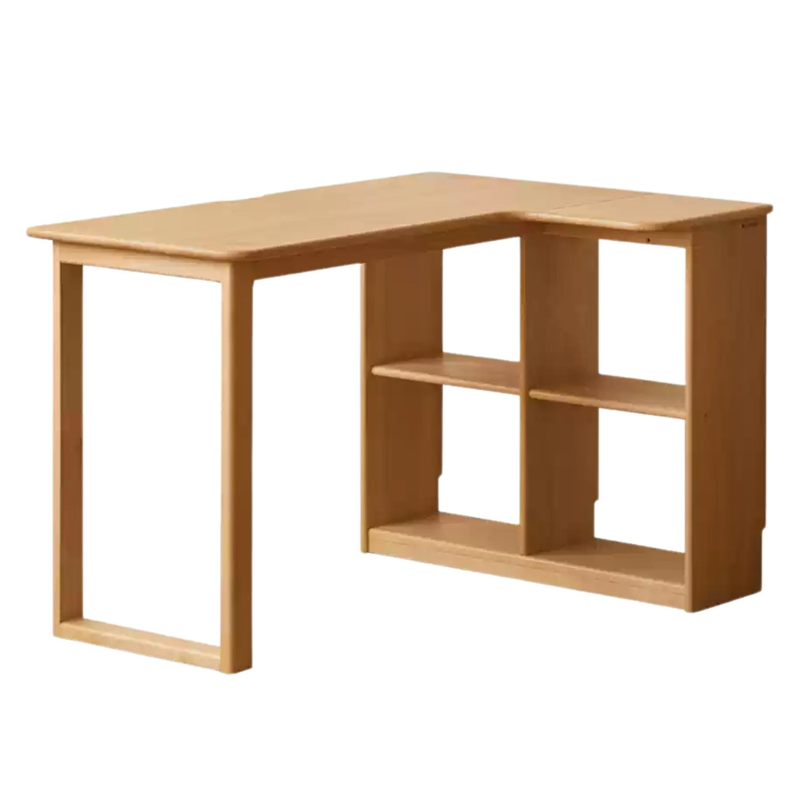 Beech solid wood children's corner desk