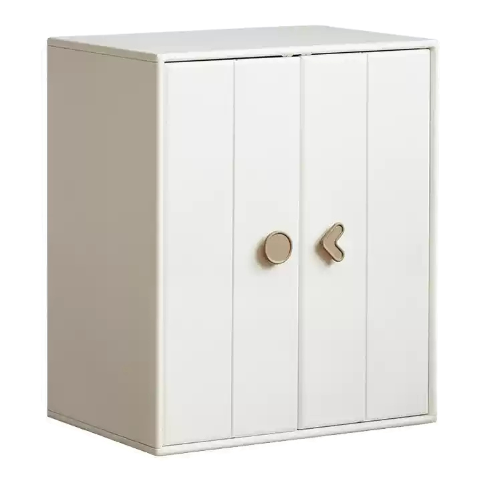 Rubber Solid Wood Children's Wardrobe Combination Storage Cabinet