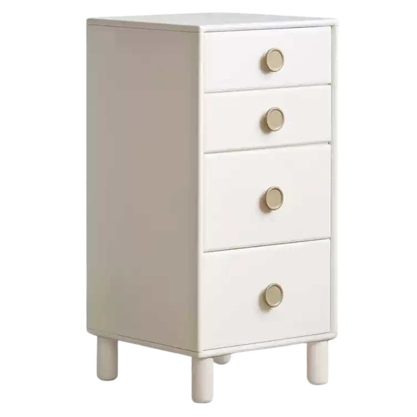 Rubber Solid Wood Children's Wardrobe Combination Storage Cabinet