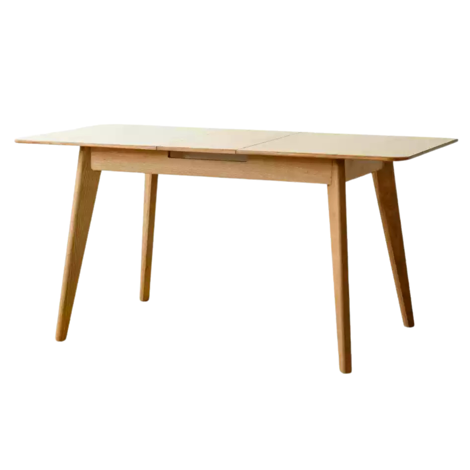 Ash, Cherry, Oak Solid Wood Rock Retractable Rectangular Table