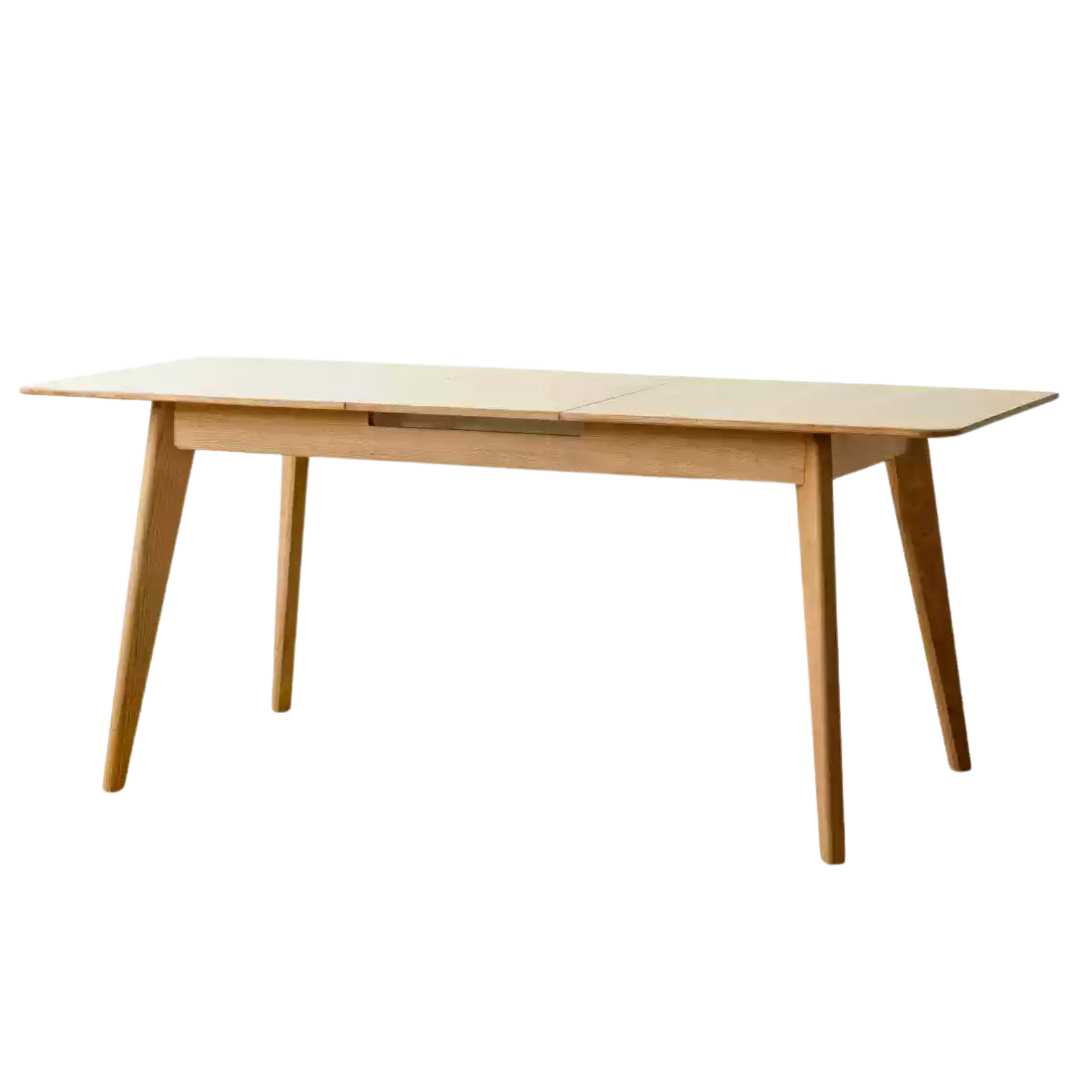 Ash, Cherry, Oak Solid Wood Rock Retractable Rectangular Table