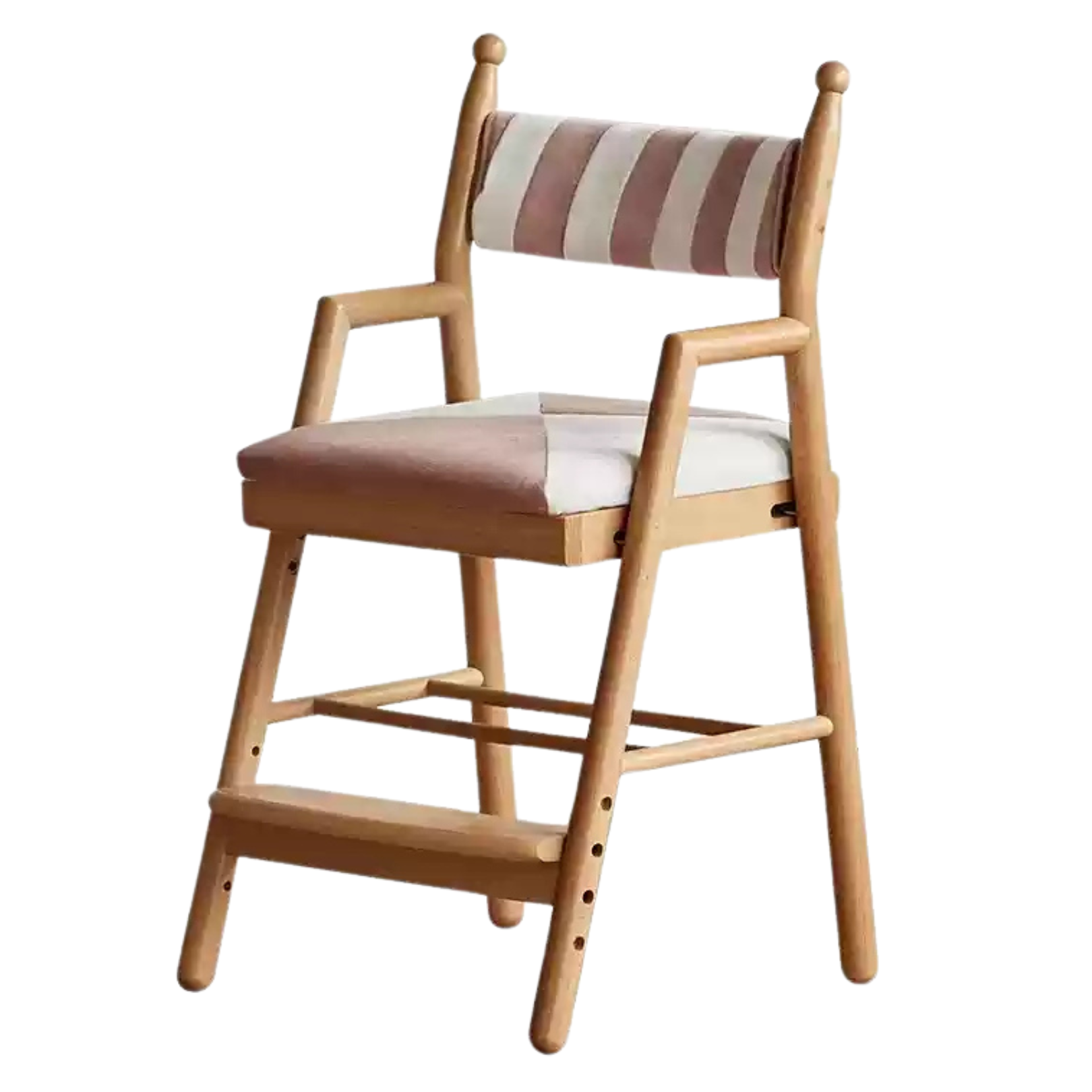 Beech Solid Wood Children's Adjustable Learning Chair