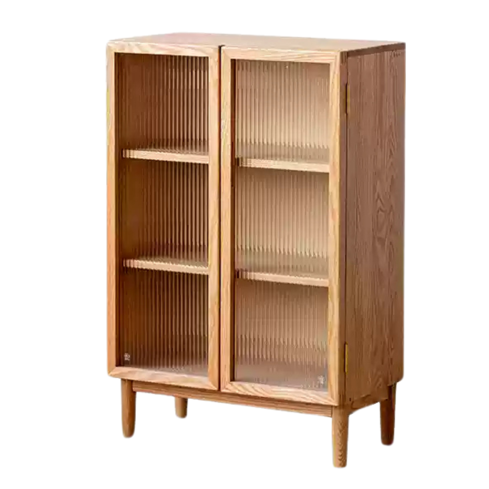 Oak Solid Wood Modern Simple Side Cabinet