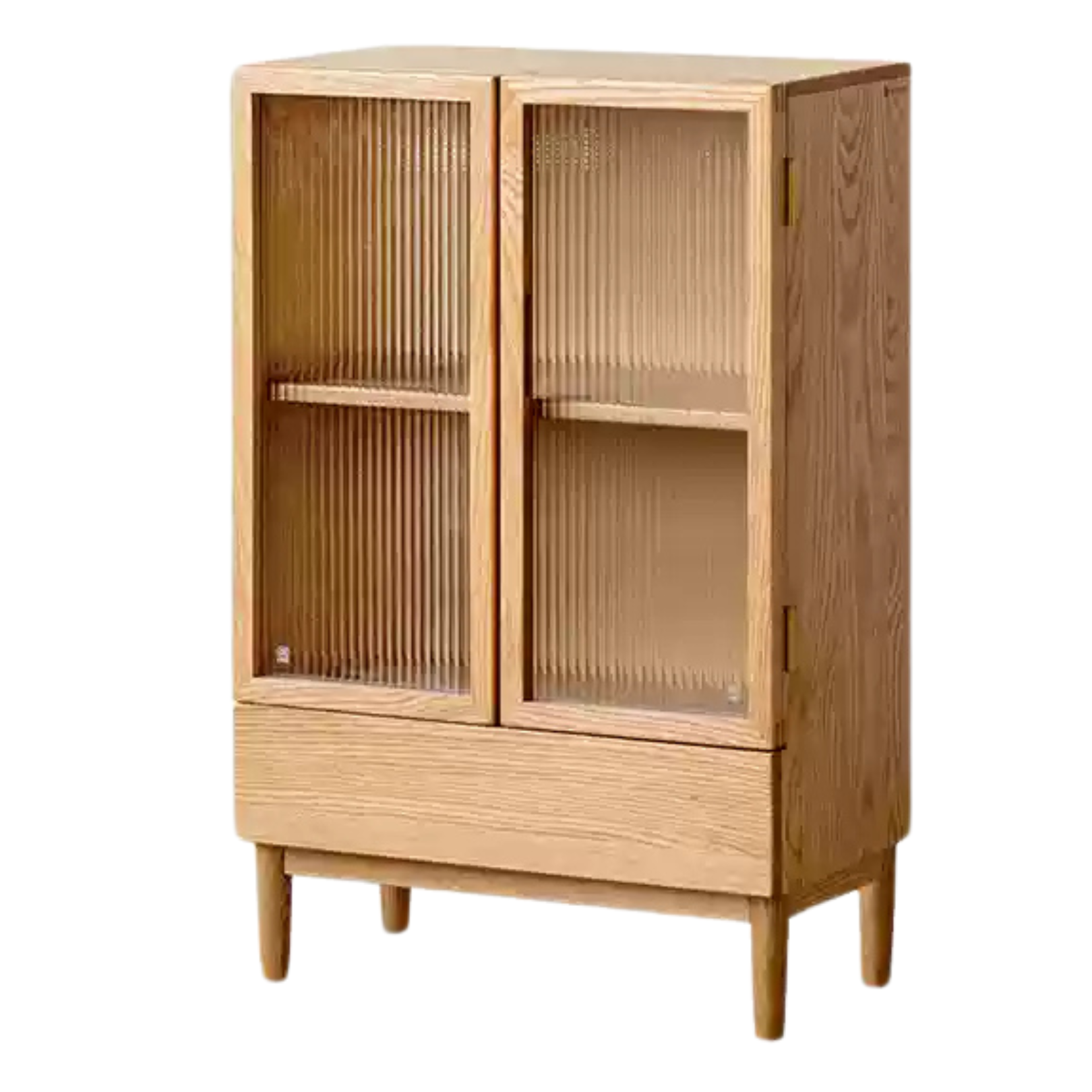 Oak Solid Wood Modern Simple Side Cabinet