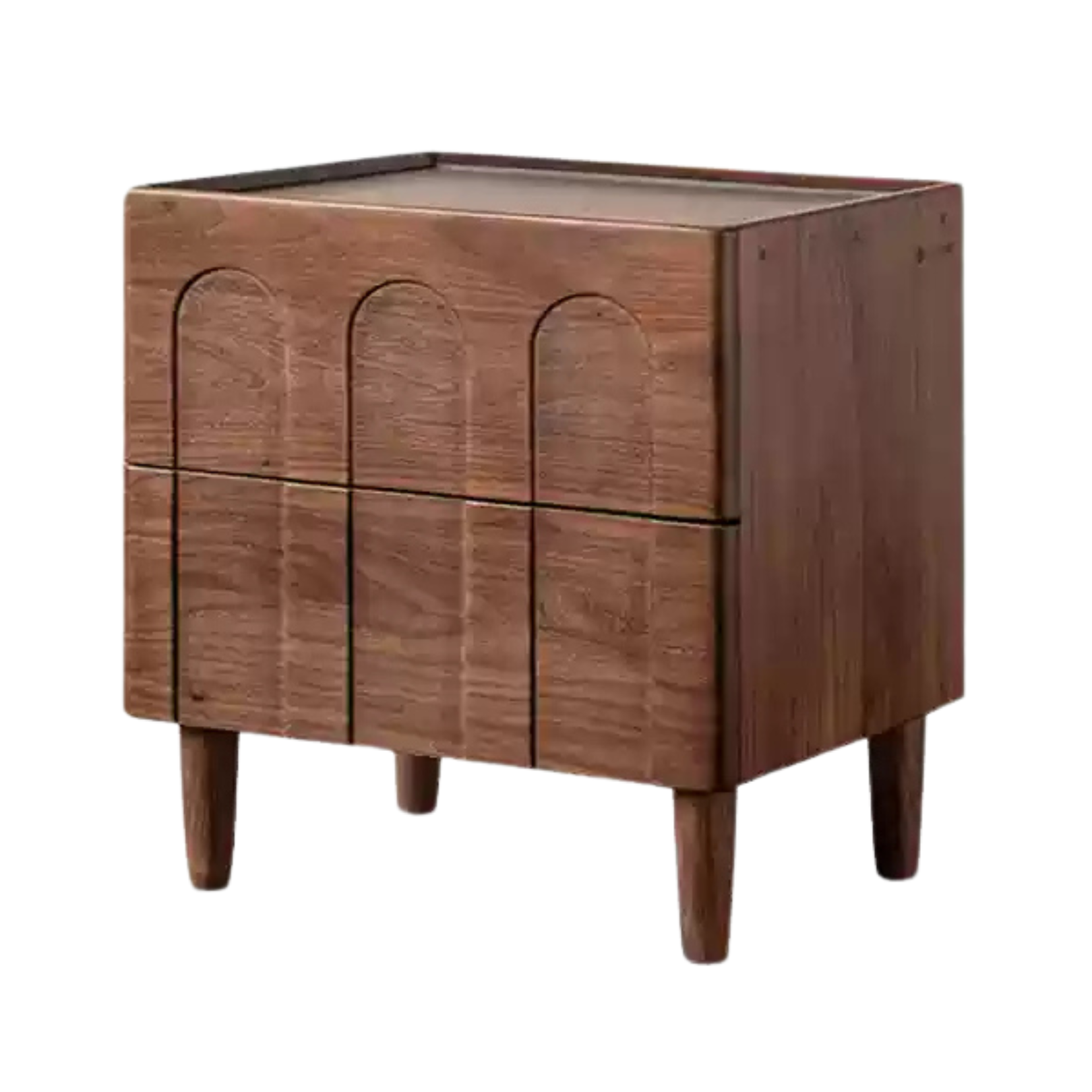 Black Walnut Solid Wood Modern Simple Nightstand