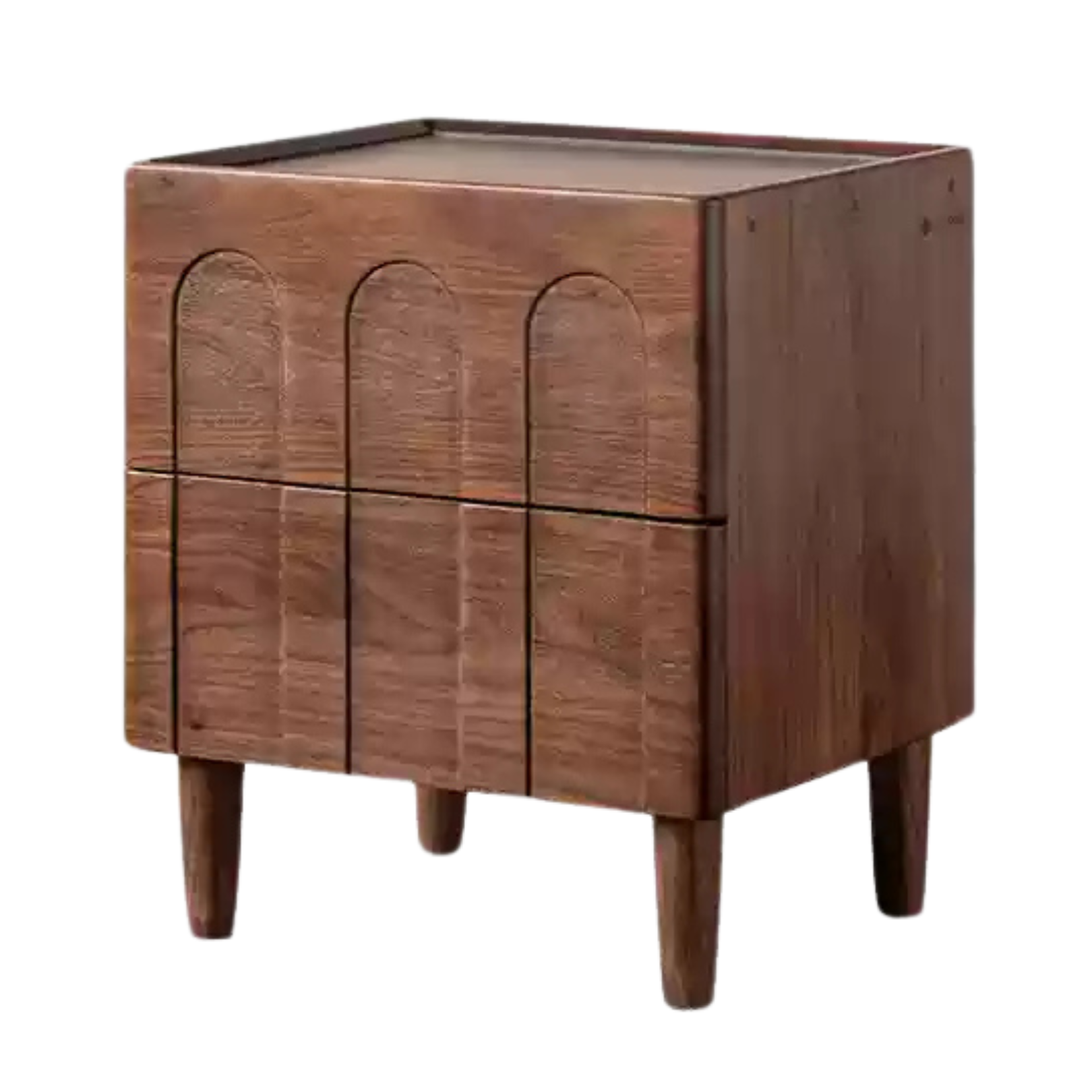 Black Walnut Solid Wood Modern Simple Nightstand