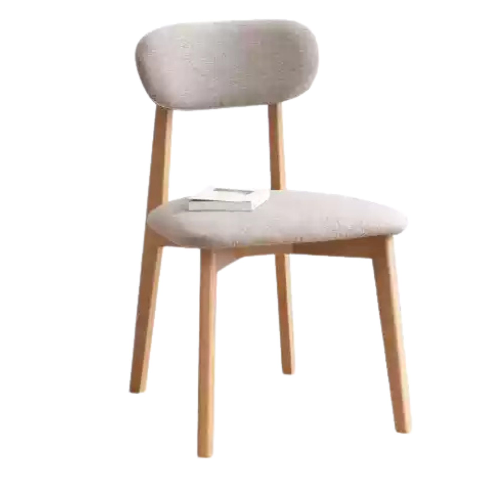 Beech Solid Wood Dining Soft Chair 4 Pieces