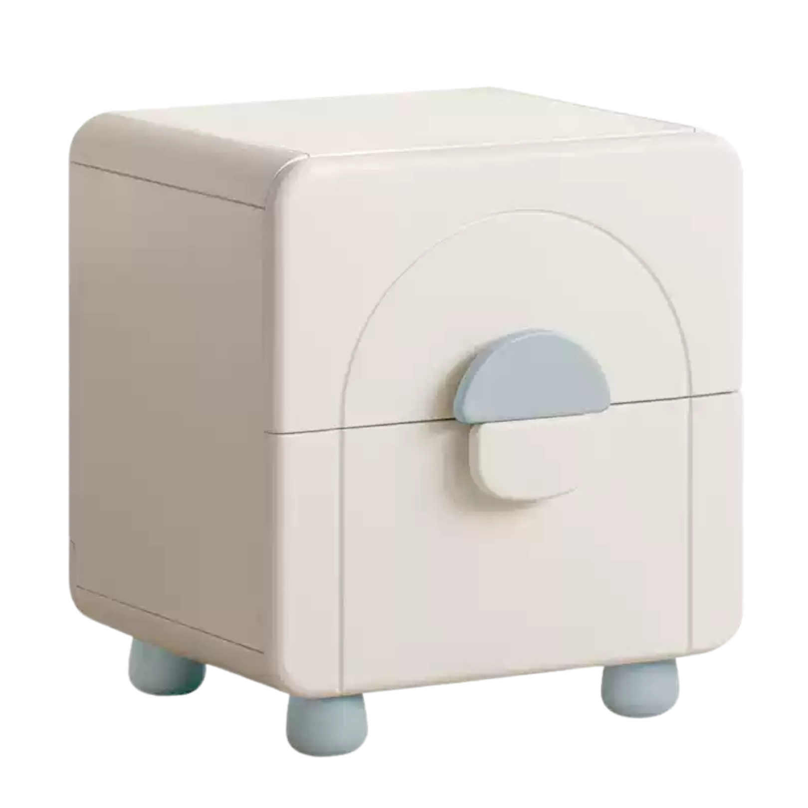 Rubber Wood Solid Wood Children's Nightstand