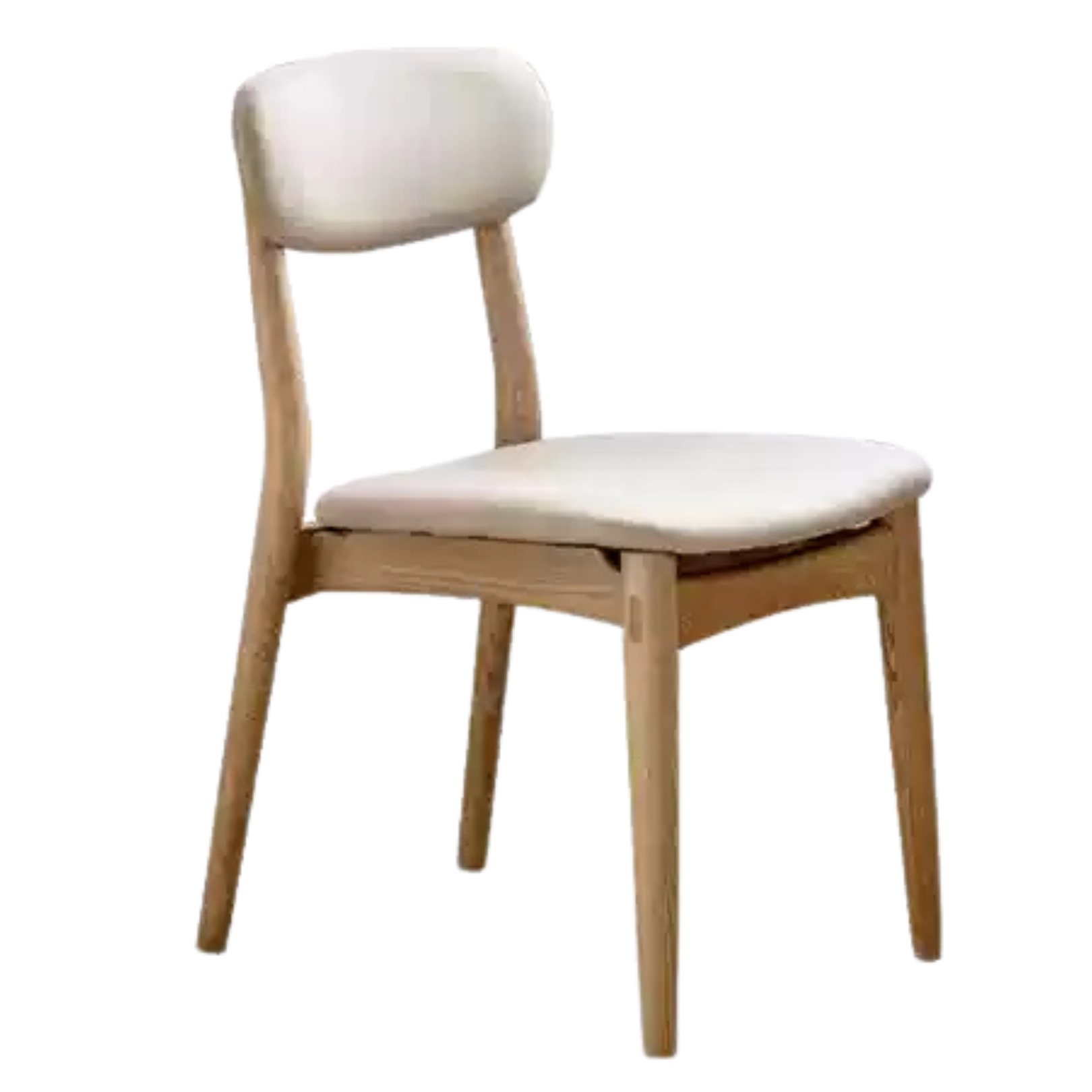 Ash Solid Wood Modern Simple Dining Chairs 4 pcs