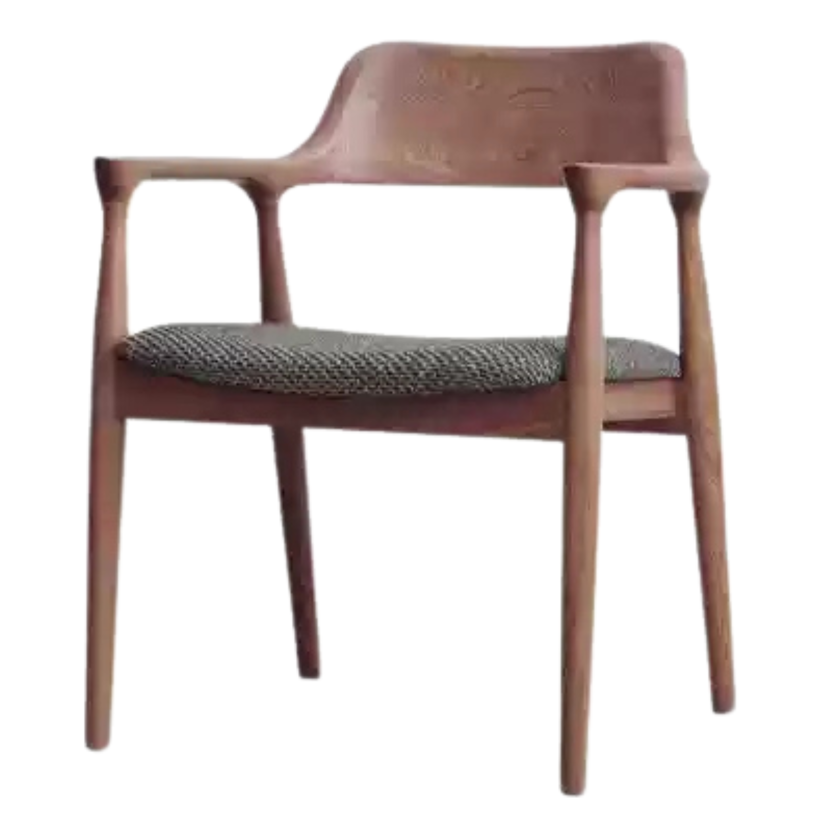 Ash Solid Wood Makeup Chair Dining Chair