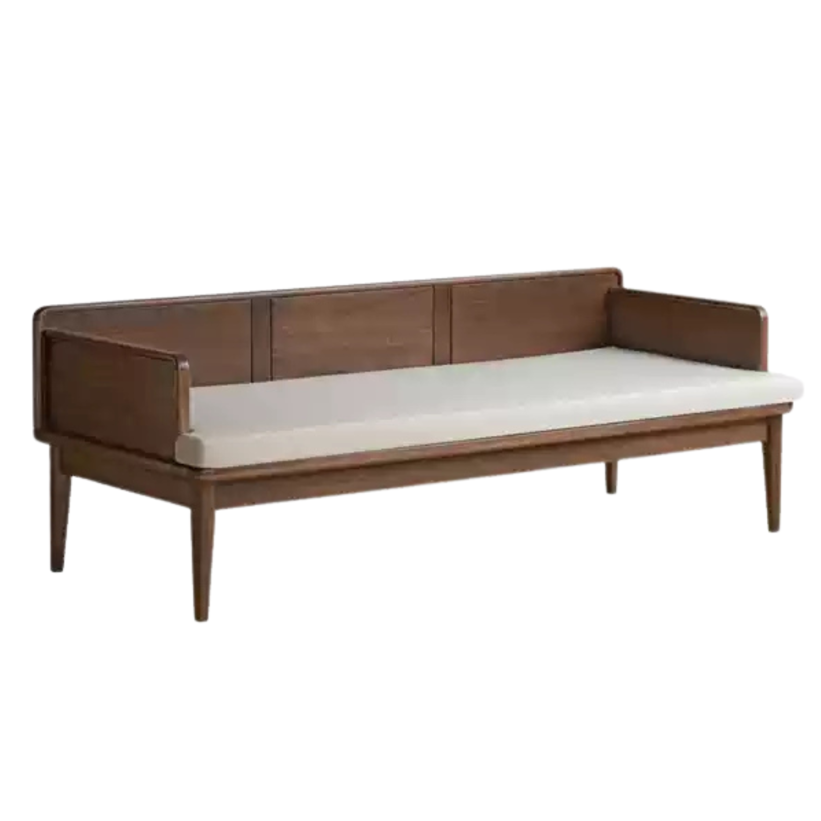 Black Walnut, Oak solid wood Bed New Chinese Style