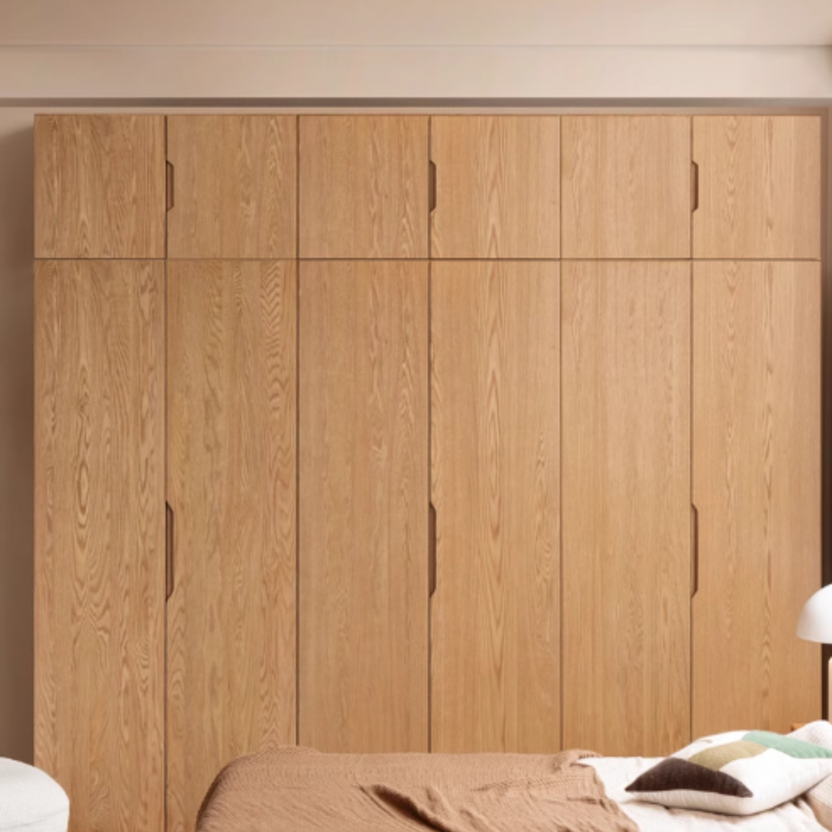 Oak solid wood Wardrobe ::