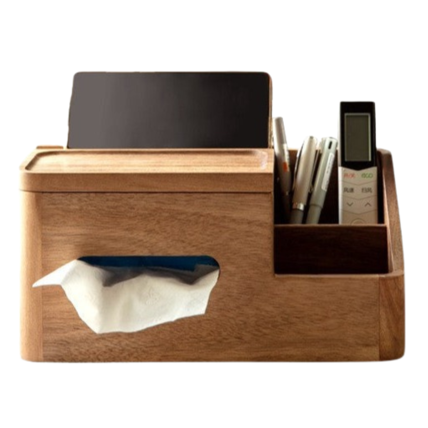 Black walnut, Acacia Solid wood multi-functional tissue box"