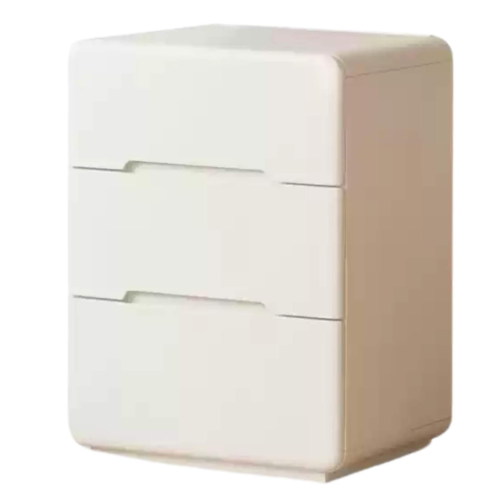 Poplar Solid Wood Storage Cream drawer dresser)