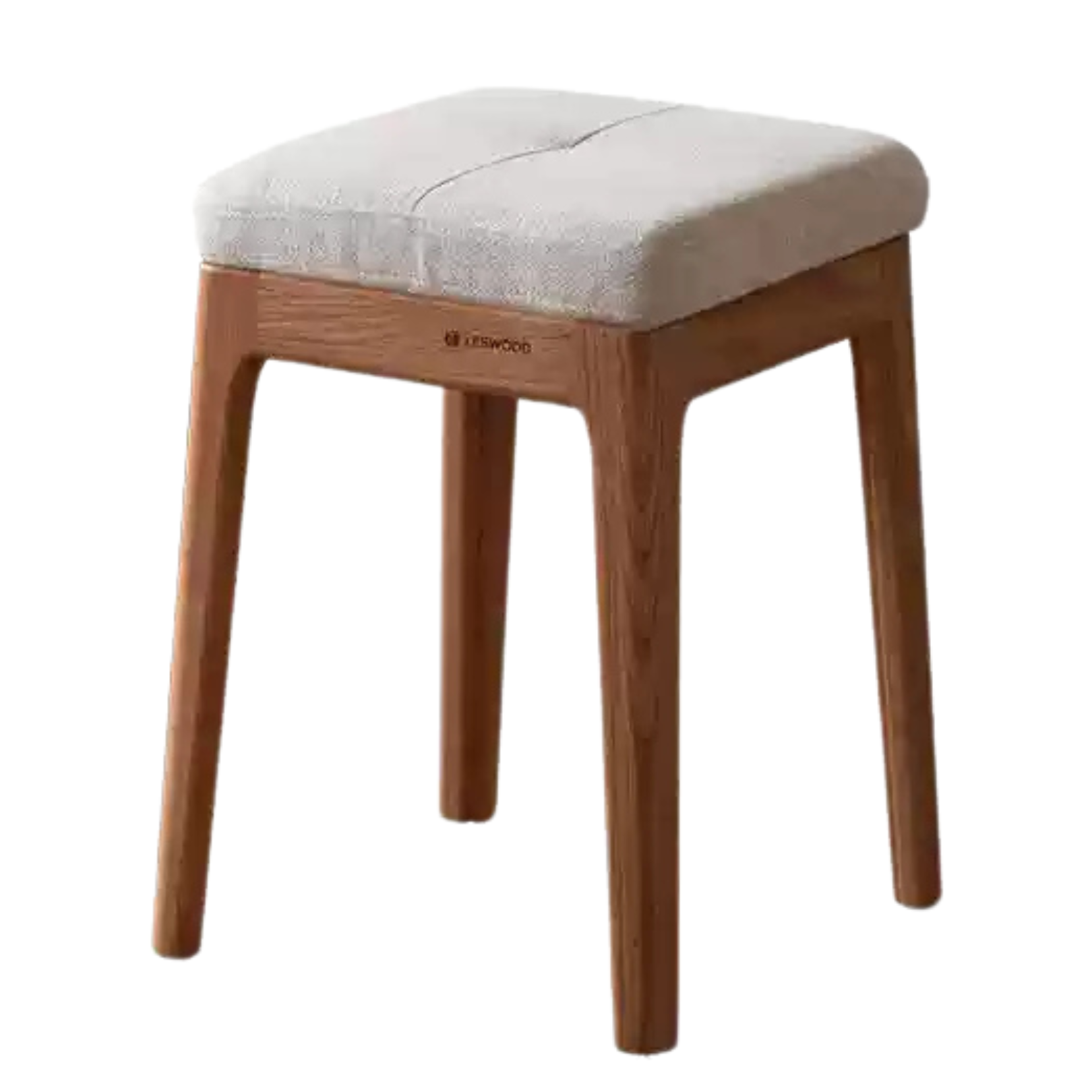 Oak solid wood comfortable soft pack dining stool