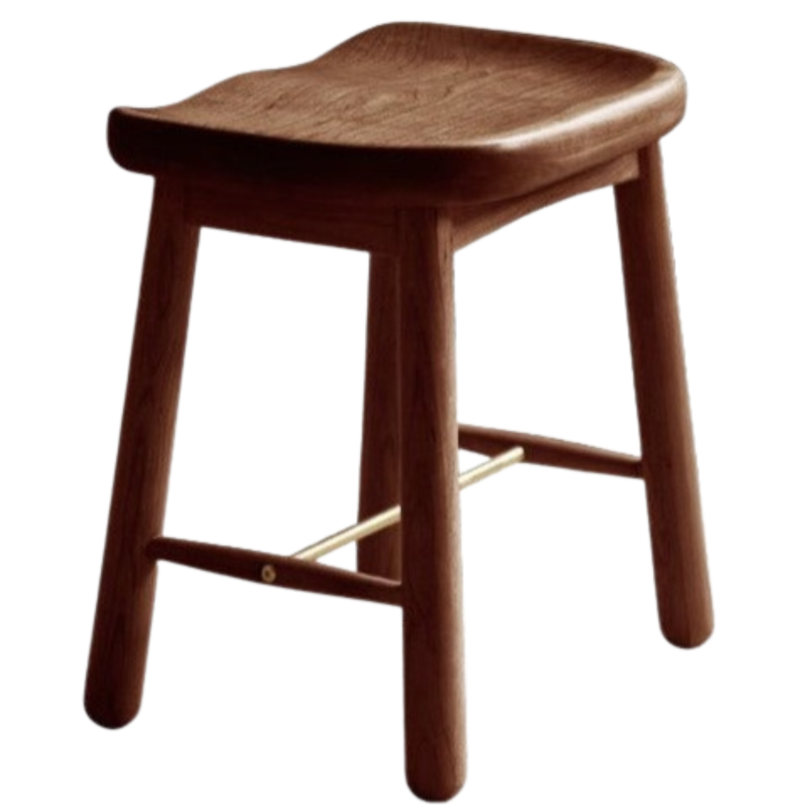 Cherry wood, Oak makeup stool: