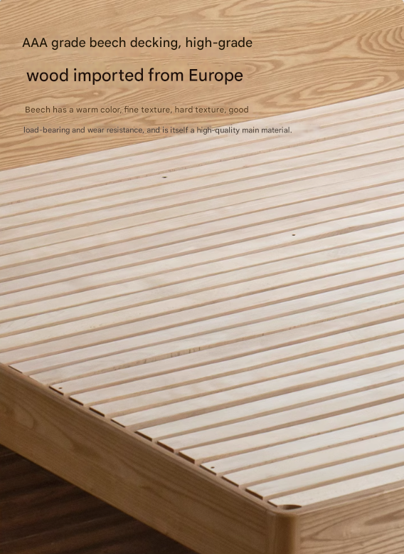 Ash Solid Wood Multi functional Suspended Bed