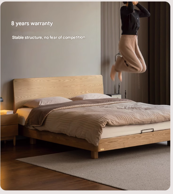 Ash Solid Wood Multi functional Suspended Bed